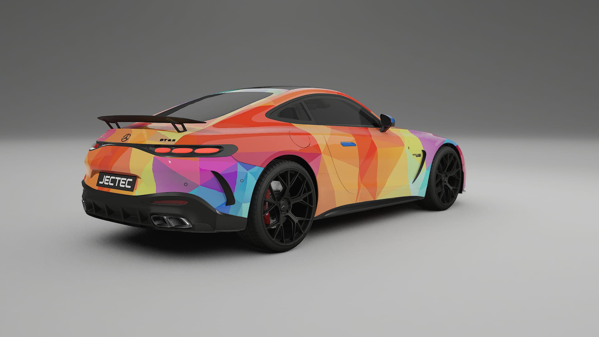Mercedes AMG GT Coupe C192 VECTOR VIBE – Kit Wrap PPF Personalizado em Filme de Poliuretano Imprimível