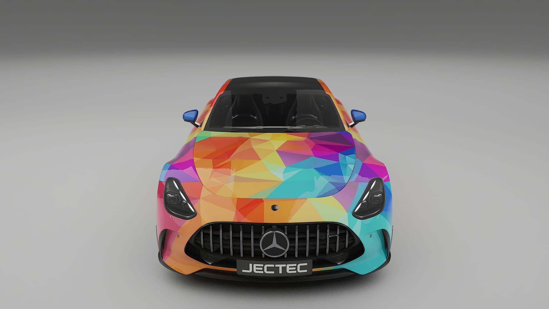 Mercedes AMG GT Coupe C192 VECTOR VIBE – Kit Wrap PPF Personalizado em Filme de Poliuretano Imprimível