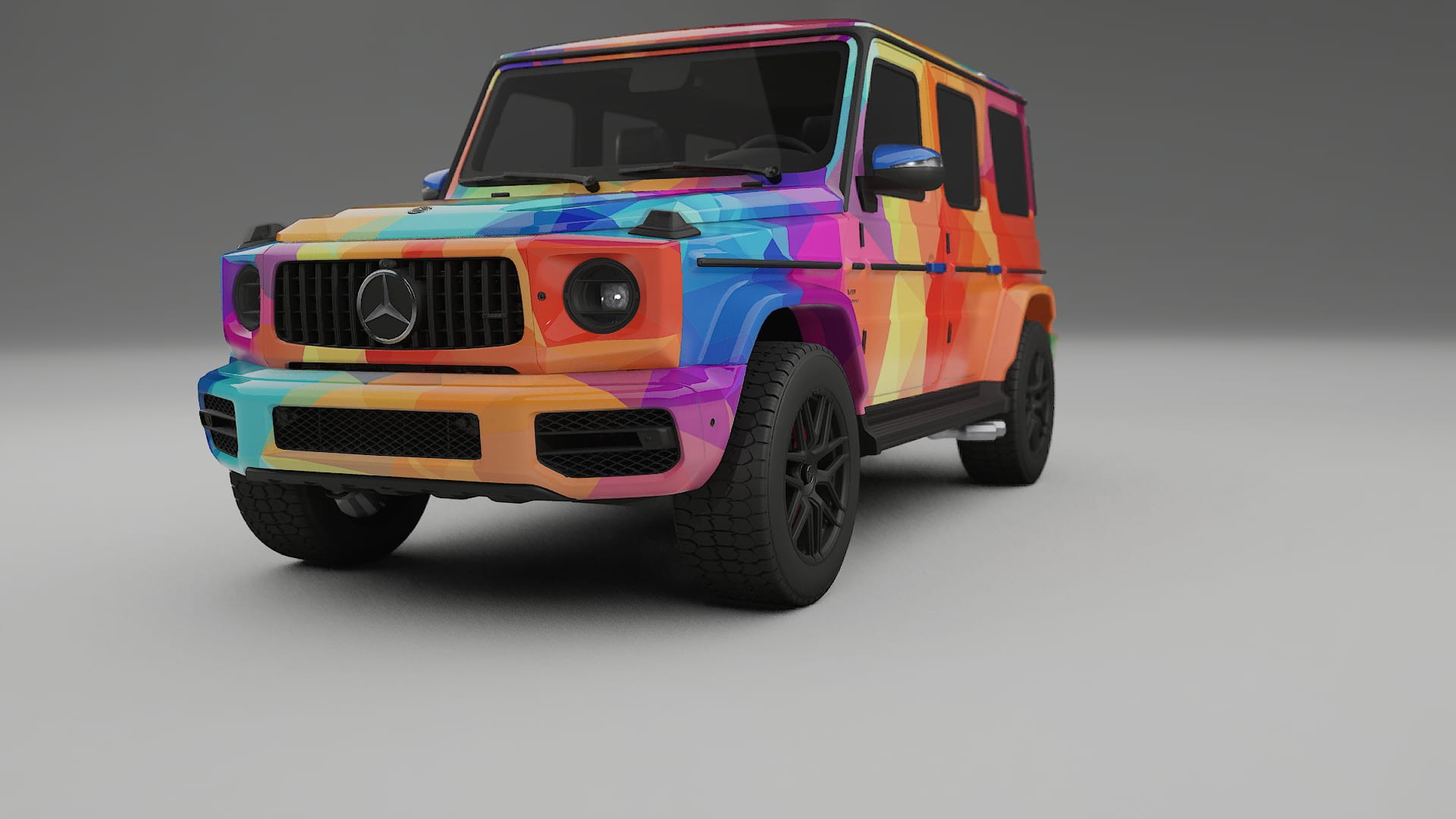 Mercedes G63 AMG W463A VECTOR VIBE – Kit Wrap PPF Personalizado em Filme de Poliuretano Imprimível