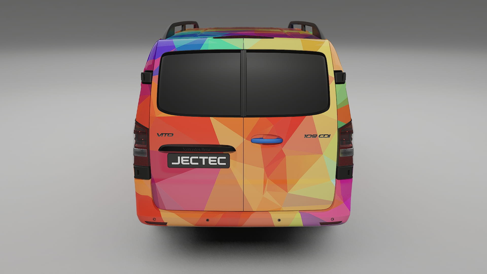 Mercedes Vito Short W447 prefacelift pre-LCI VECTOR VIBE – Kit Wrap PPF Personalizado em Filme de Poliuretano Imprimível