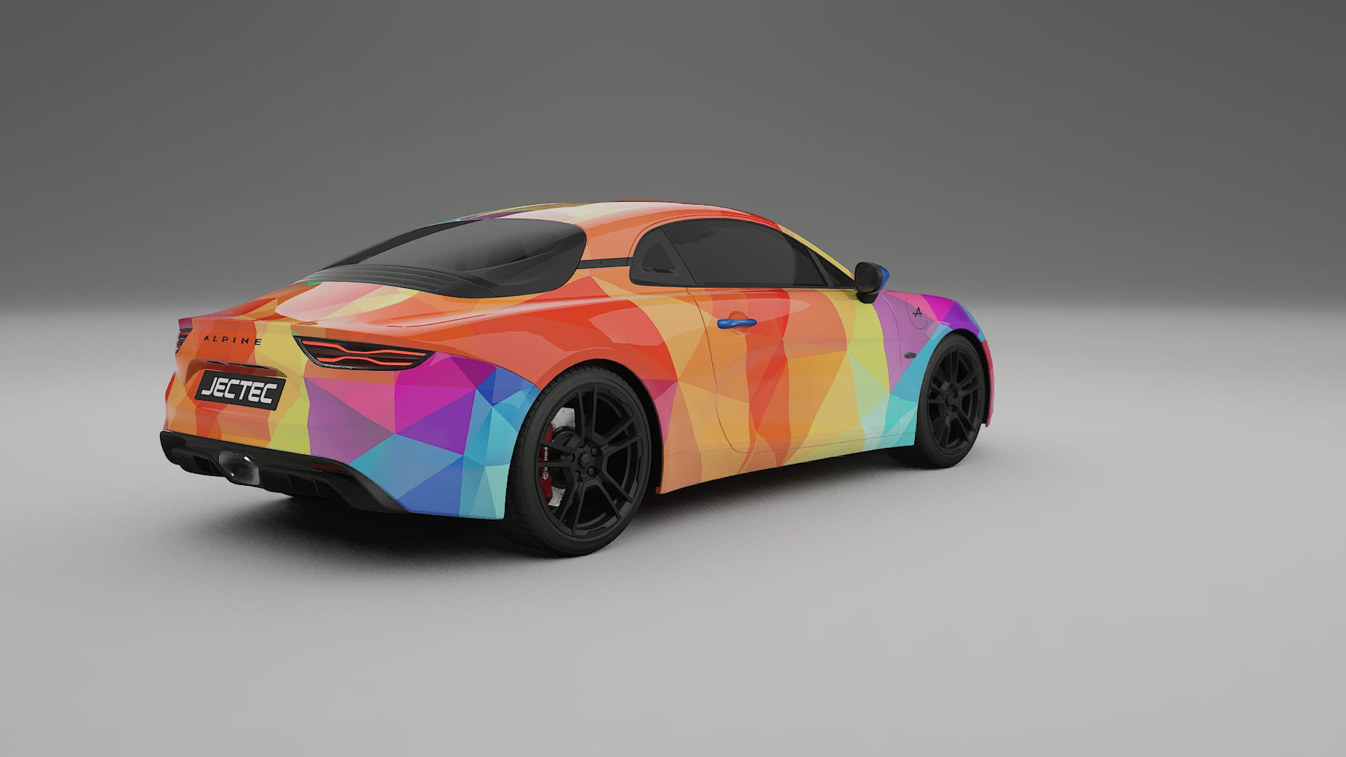 Renault Alpine A110 VECTOR VIBE – Kit Wrap PPF Personalizado em Filme de Poliuretano Imprimível