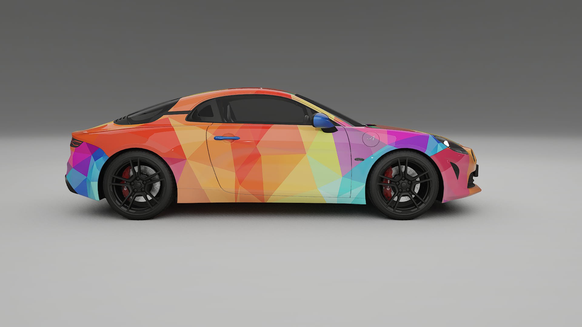 Renault Alpine A110 VECTOR VIBE – Kit Wrap PPF Personalizado em Filme de Poliuretano Imprimível