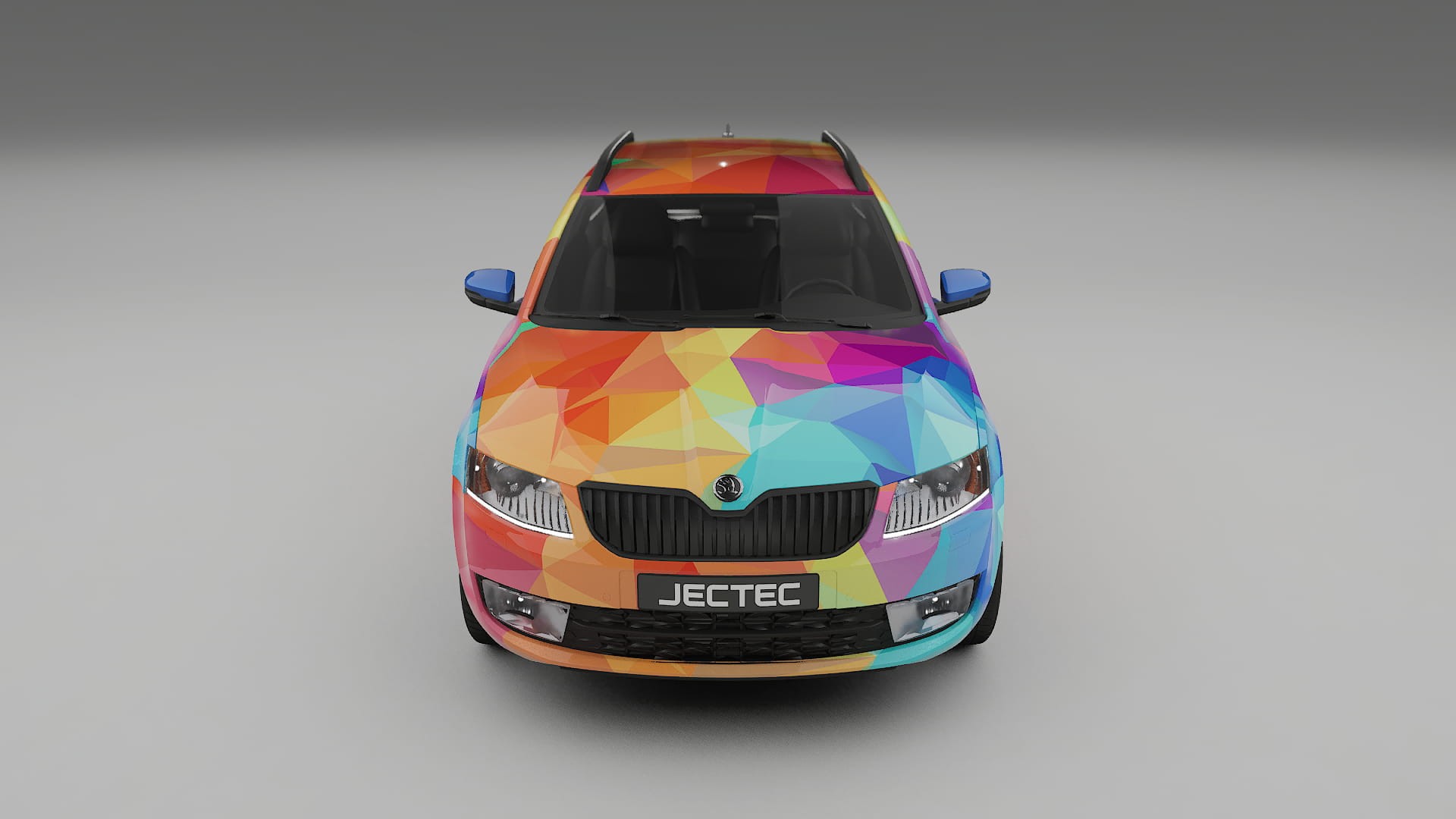 Škoda Octavia combi 5E VECTOR VIBE – Kit Wrap PPF Personalizado em Filme de Poliuretano Imprimível