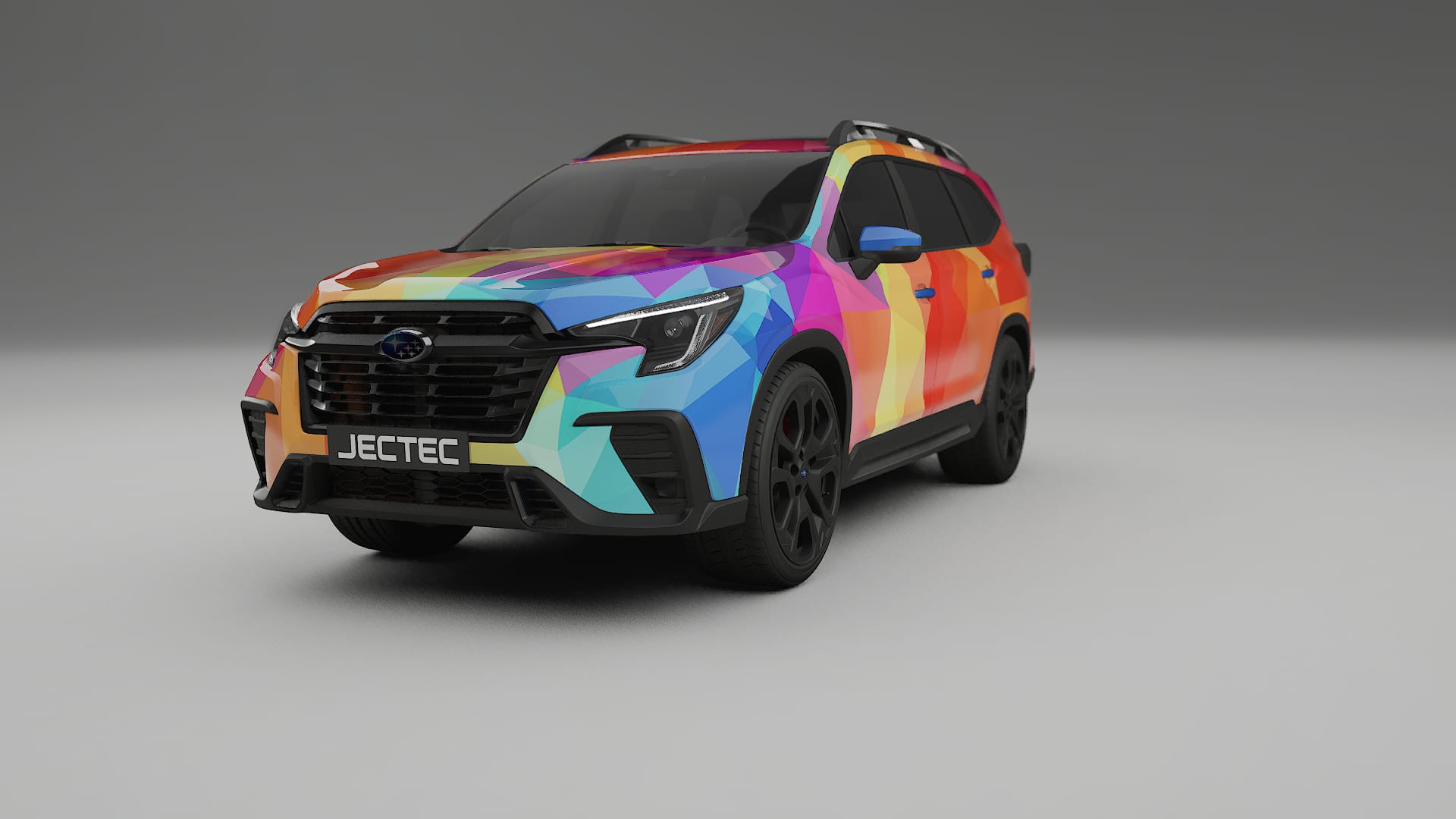 Subaru Ascent BT facelift LCI VECTOR VIBE – Kit Wrap PPF Personalizado em Filme de Poliuretano Imprimível