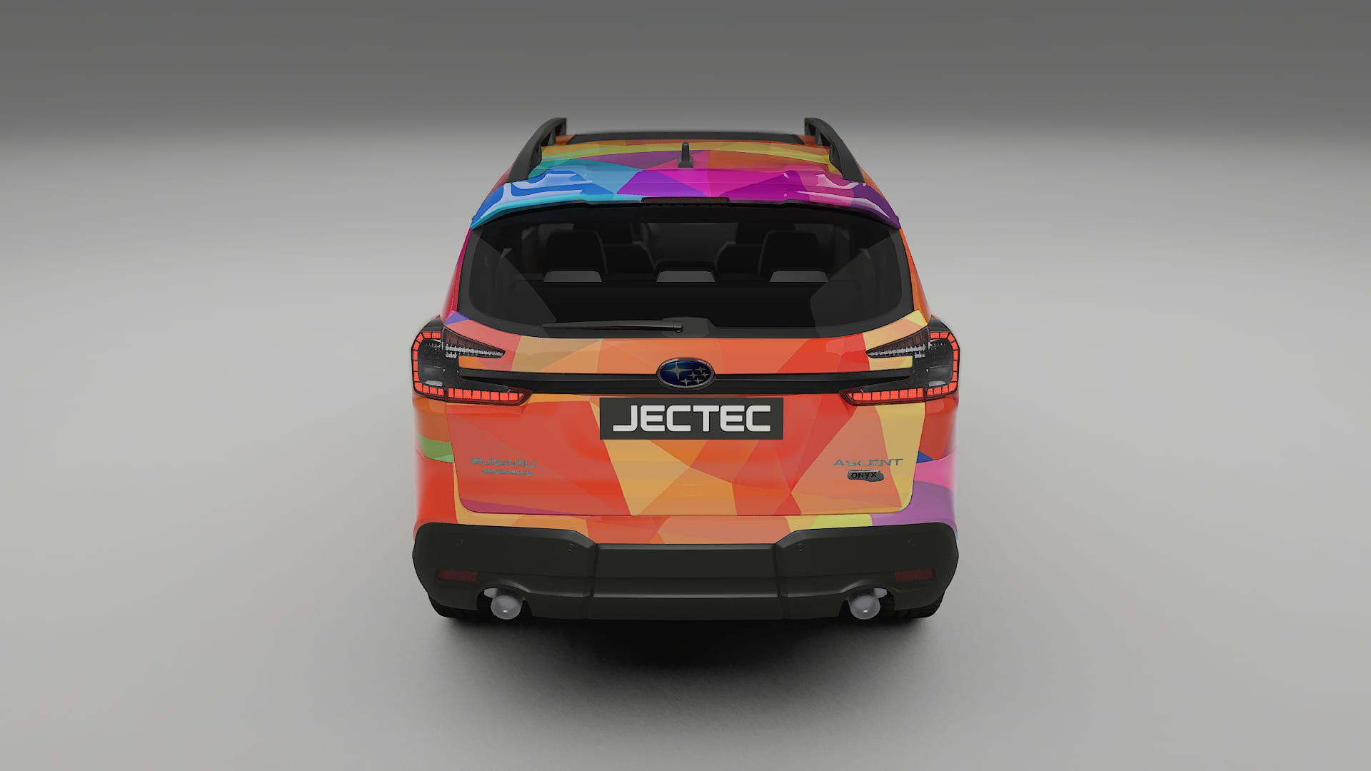 Subaru Ascent BT facelift LCI VECTOR VIBE – Kit Wrap PPF Personalizado em Filme de Poliuretano Imprimível
