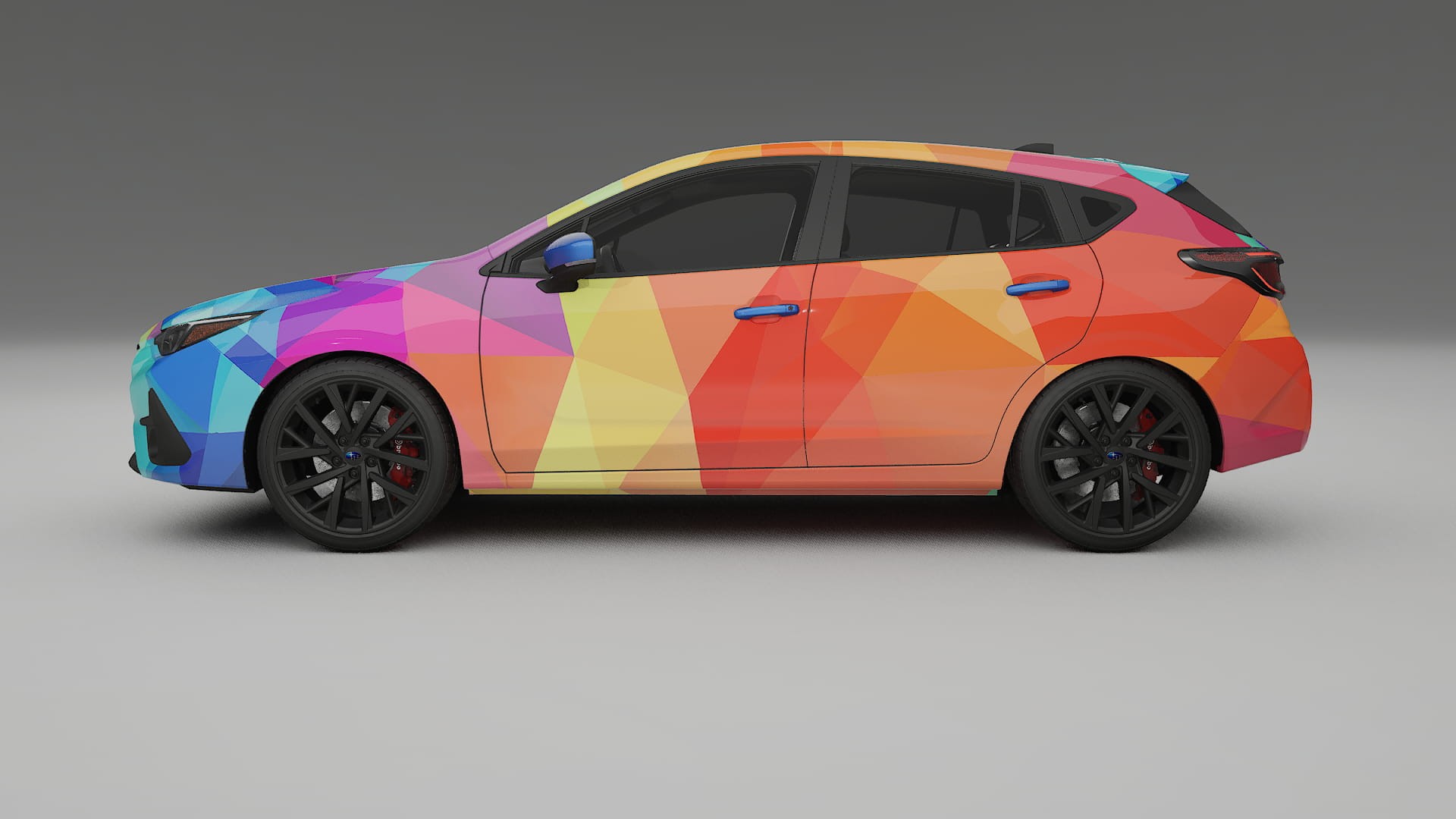 Subaru Impreza GU VECTOR VIBE – Kit Wrap PPF Personalizado em Filme de Poliuretano Imprimível