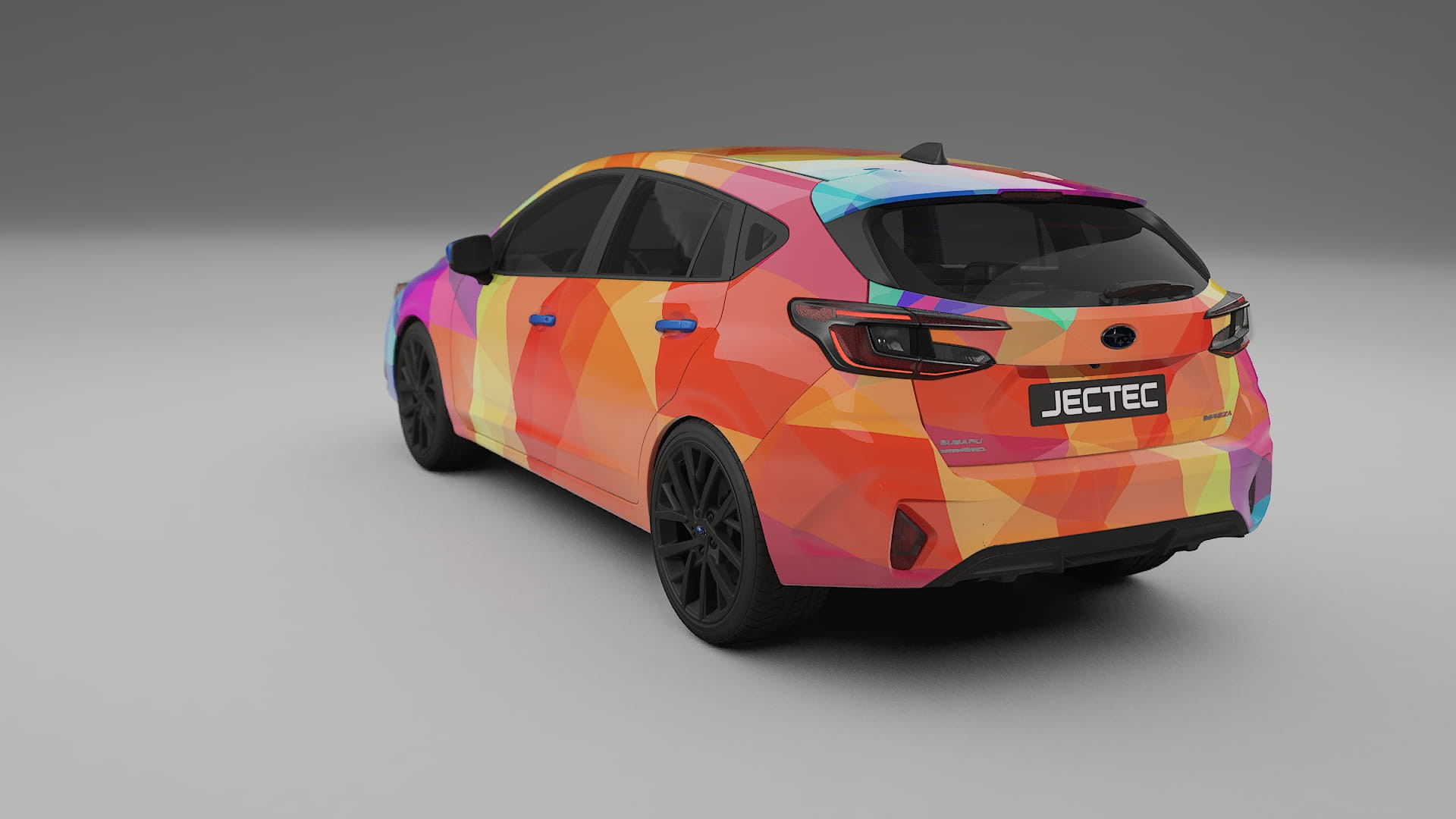 Subaru Impreza GU VECTOR VIBE – Kit Wrap PPF Personalizado em Filme de Poliuretano Imprimível
