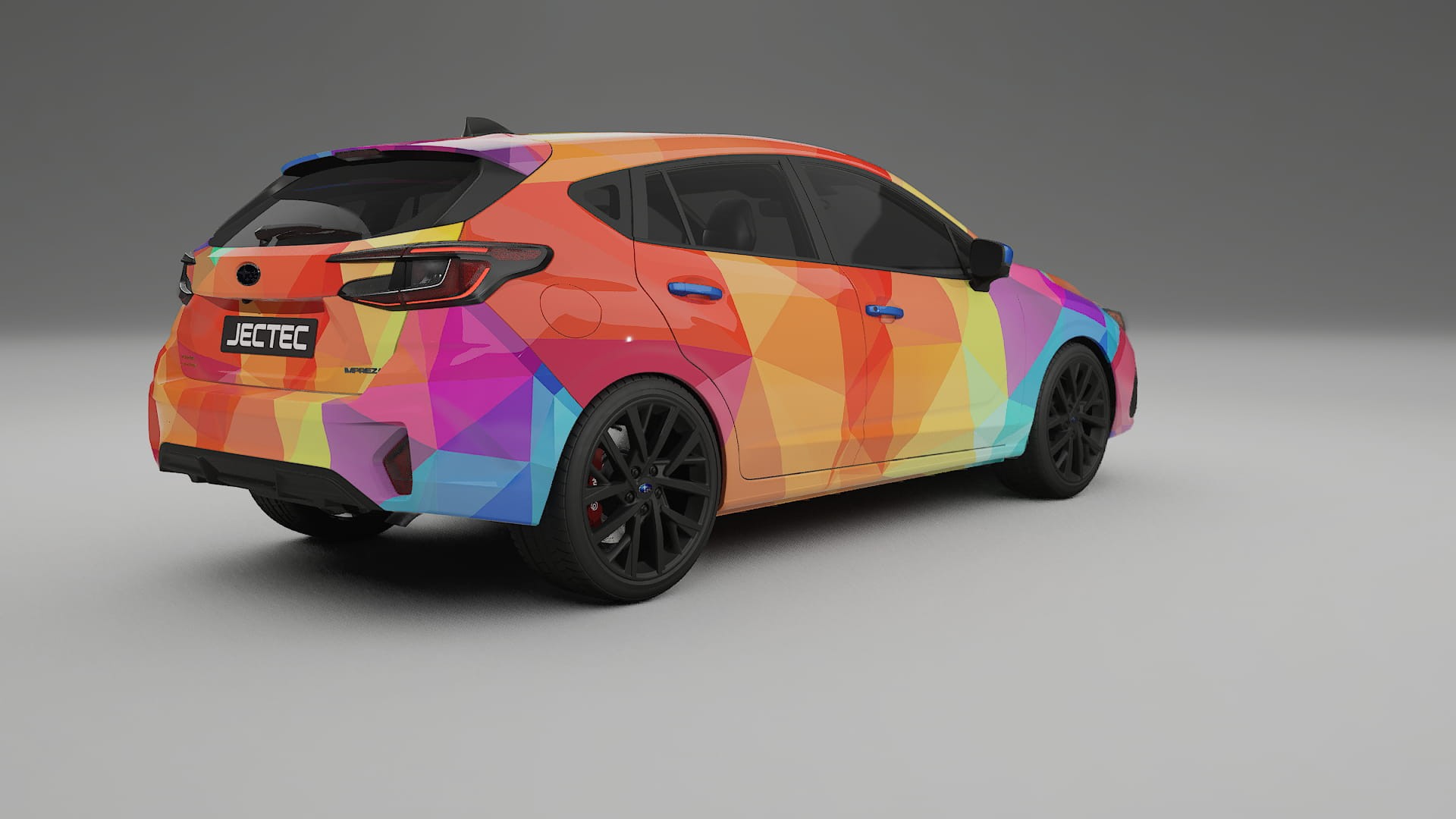 Subaru Impreza GU VECTOR VIBE – Kit Wrap PPF Personalizado em Filme de Poliuretano Imprimível