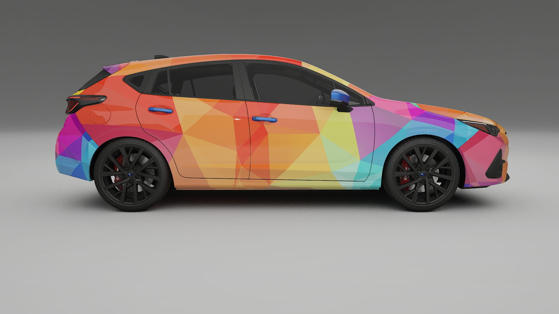 Subaru Impreza GU VECTOR VIBE – Kit Wrap PPF Personalizado em Filme de Poliuretano Imprimível