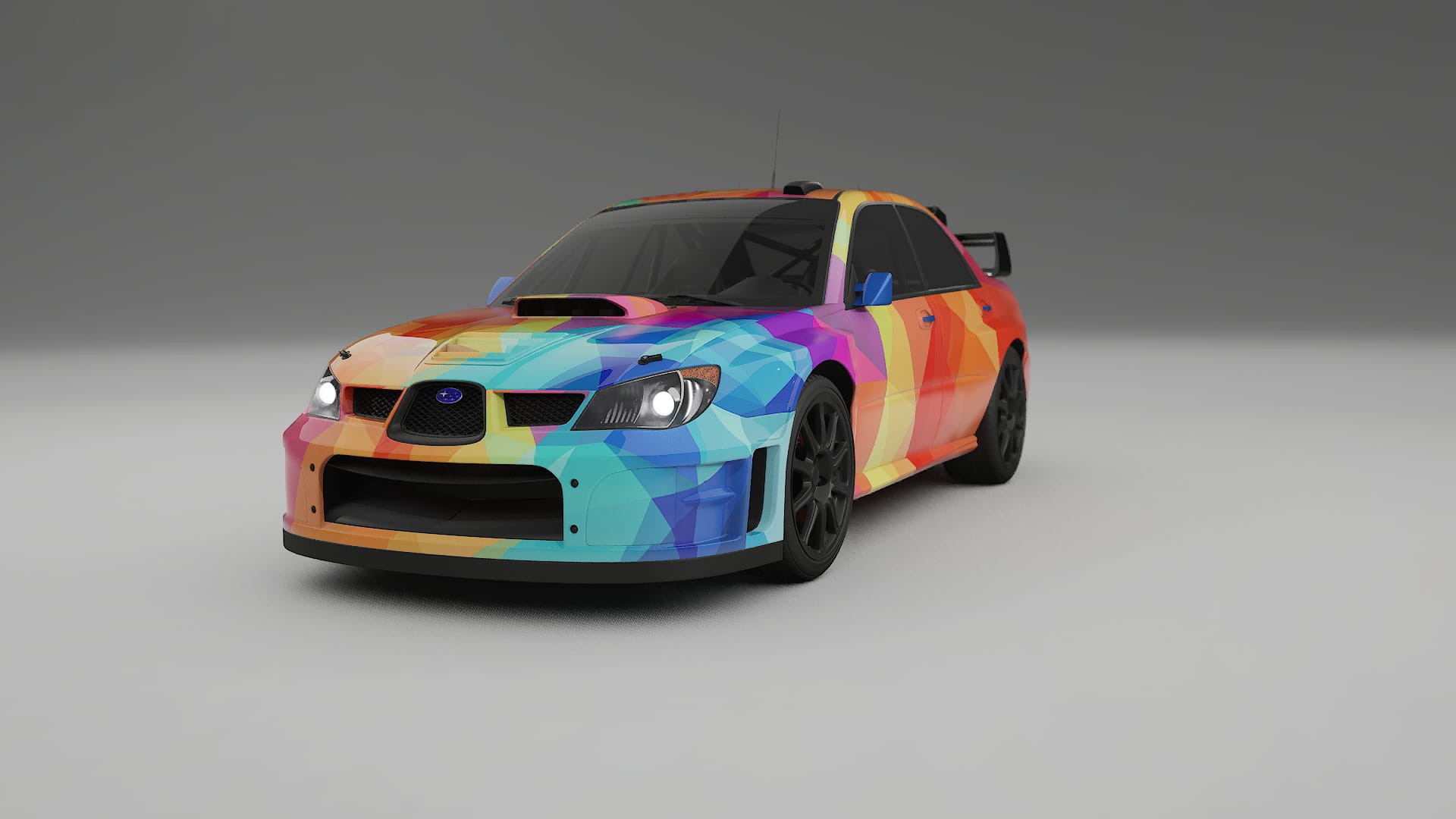 Subaru Impreza WRC GD VECTOR VIBE – Kit Wrap PPF Personalizado em Filme de Poliuretano Imprimível