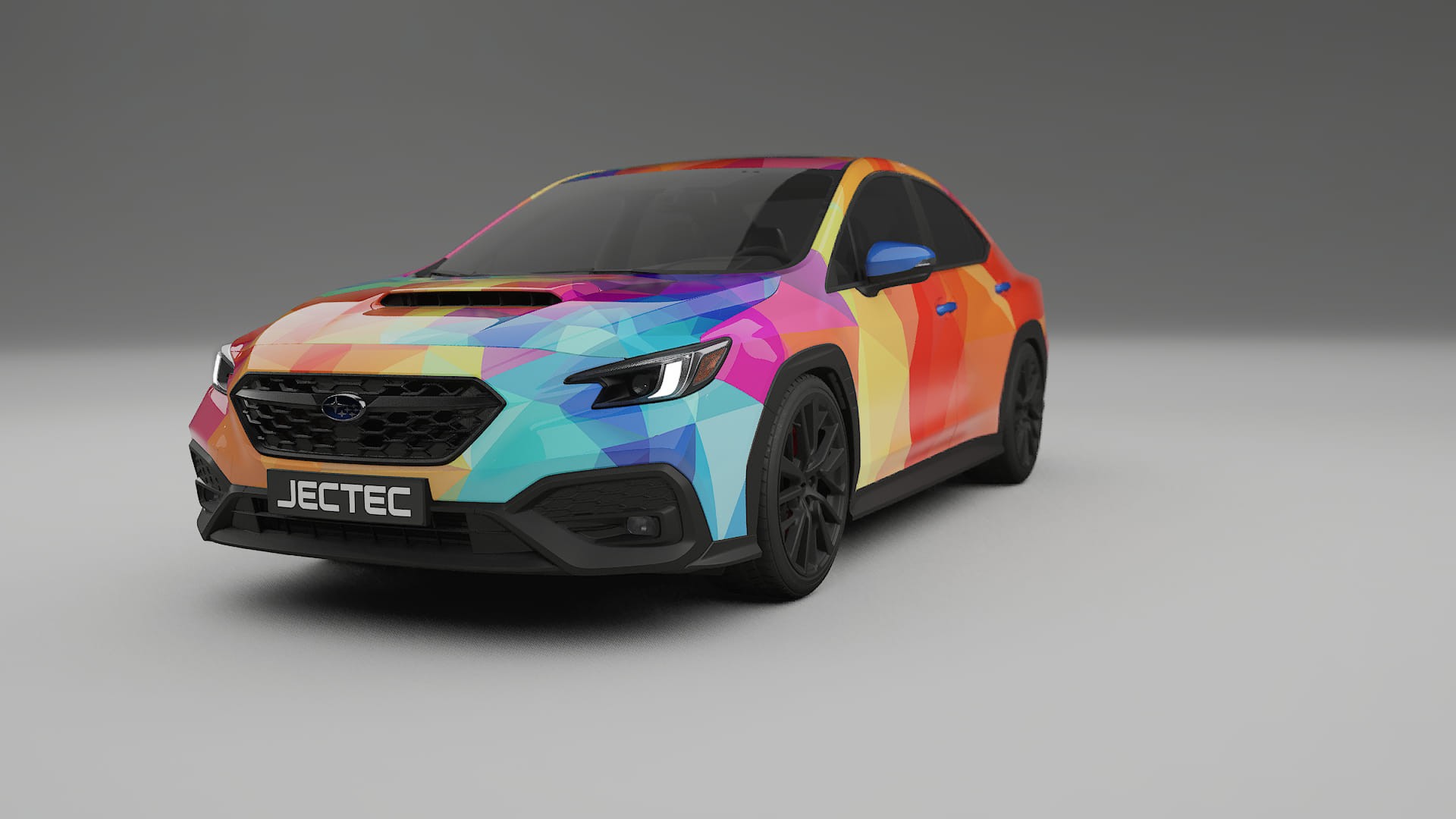 Subaru WRX VB VECTOR VIBE – Kit Wrap PPF Personalizado em Filme de Poliuretano Imprimível