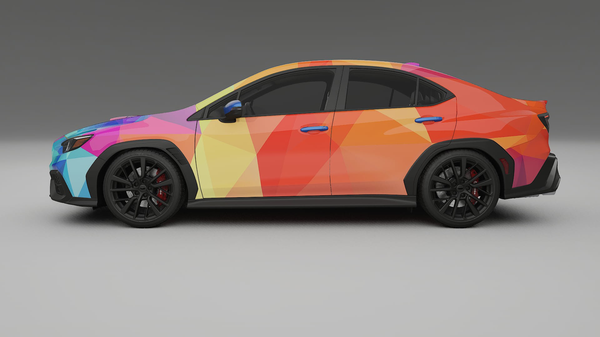 Subaru WRX VB VECTOR VIBE – Kit Wrap PPF Personalizado em Filme de Poliuretano Imprimível