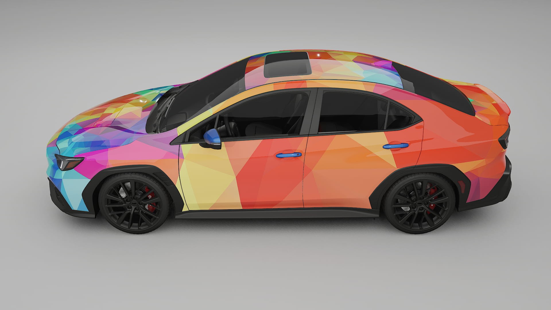 Subaru WRX VB VECTOR VIBE – Kit Wrap PPF Personalizado em Filme de Poliuretano Imprimível