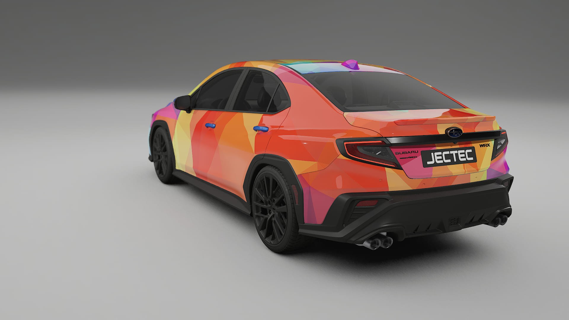 Subaru WRX VB VECTOR VIBE – Kit Wrap PPF Personalizado em Filme de Poliuretano Imprimível