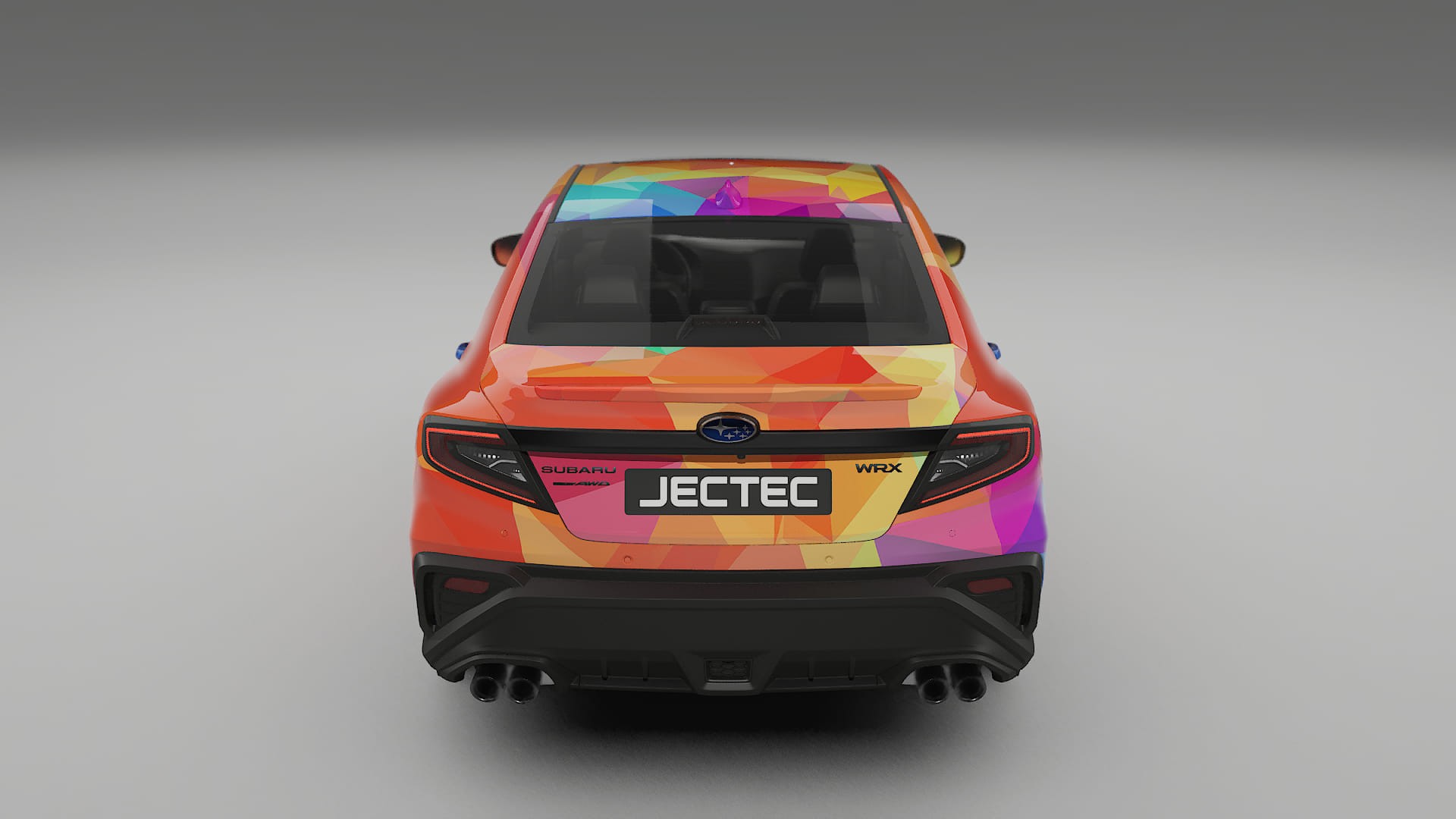 Subaru WRX VB VECTOR VIBE – Kit Wrap PPF Personalizado em Filme de Poliuretano Imprimível