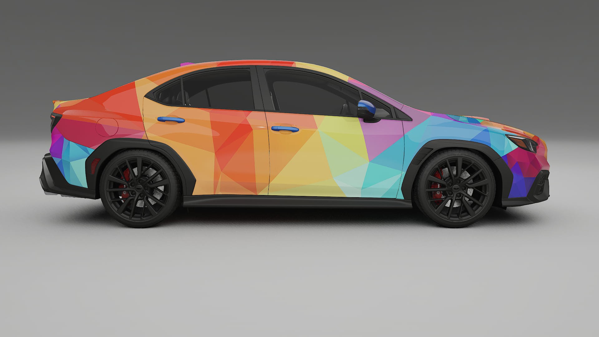 Subaru WRX VB VECTOR VIBE – Kit Wrap PPF Personalizado em Filme de Poliuretano Imprimível