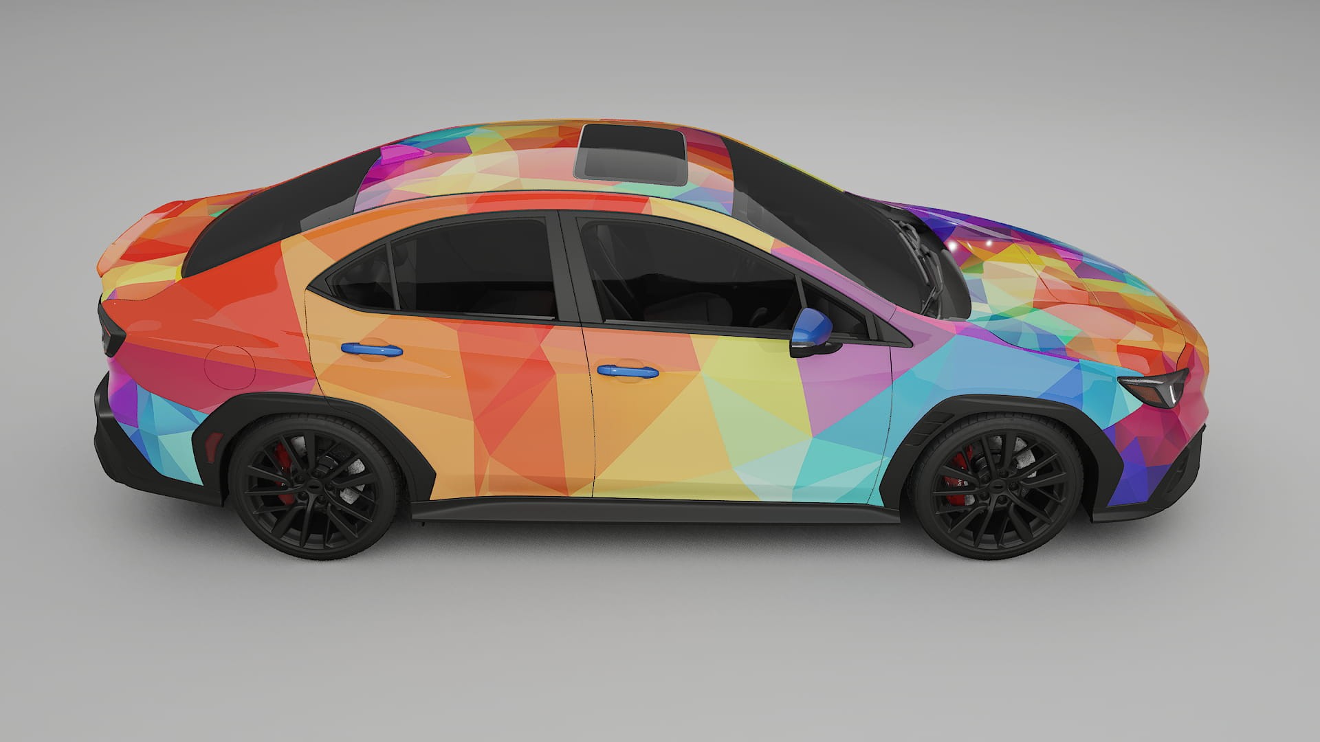 Subaru WRX VB VECTOR VIBE – Kit Wrap PPF Personalizado em Filme de Poliuretano Imprimível