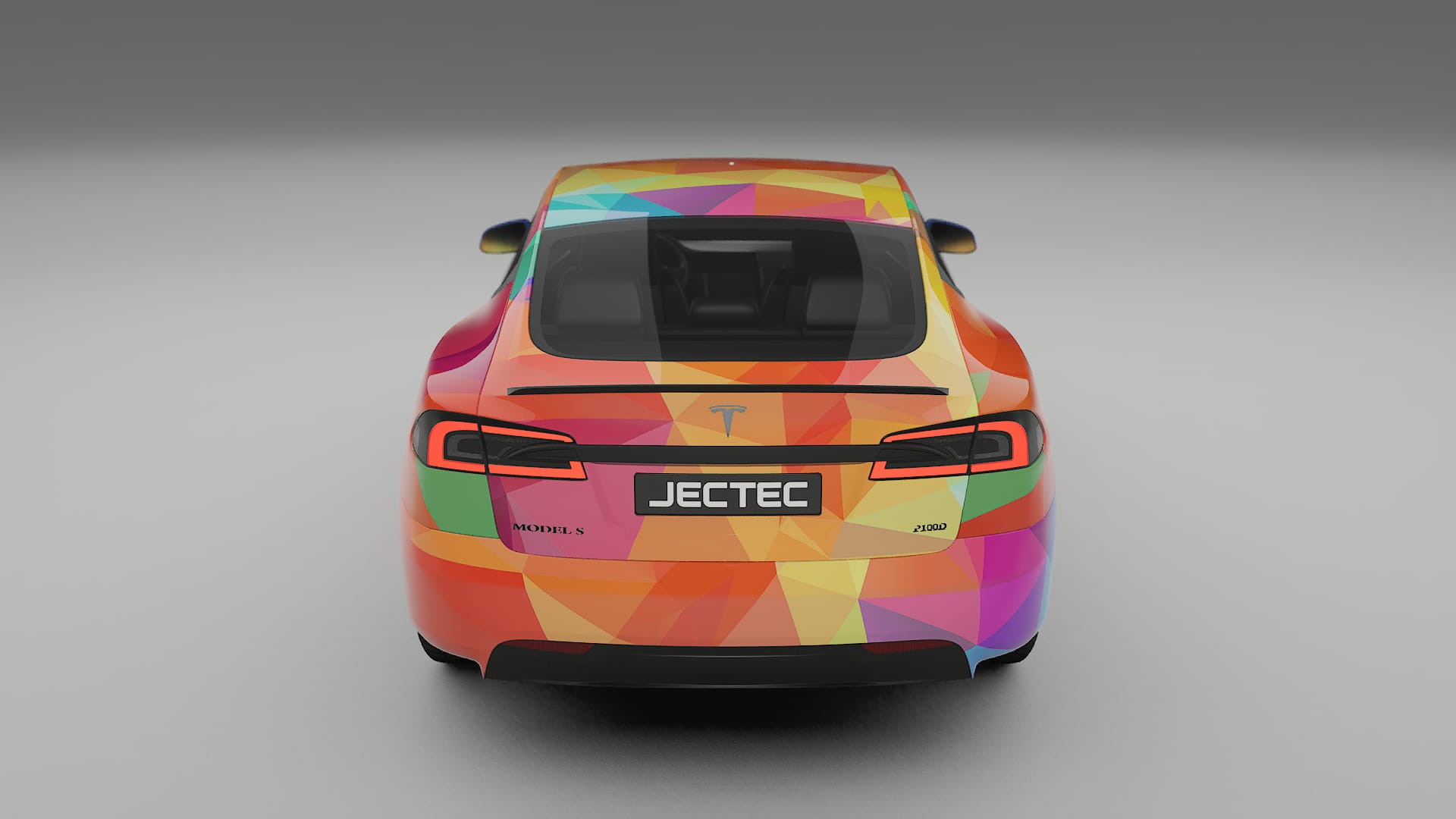 Tesla Model-S Refresh VECTOR VIBE – Kit Wrap PPF Personalizado em Filme de Poliuretano Imprimível