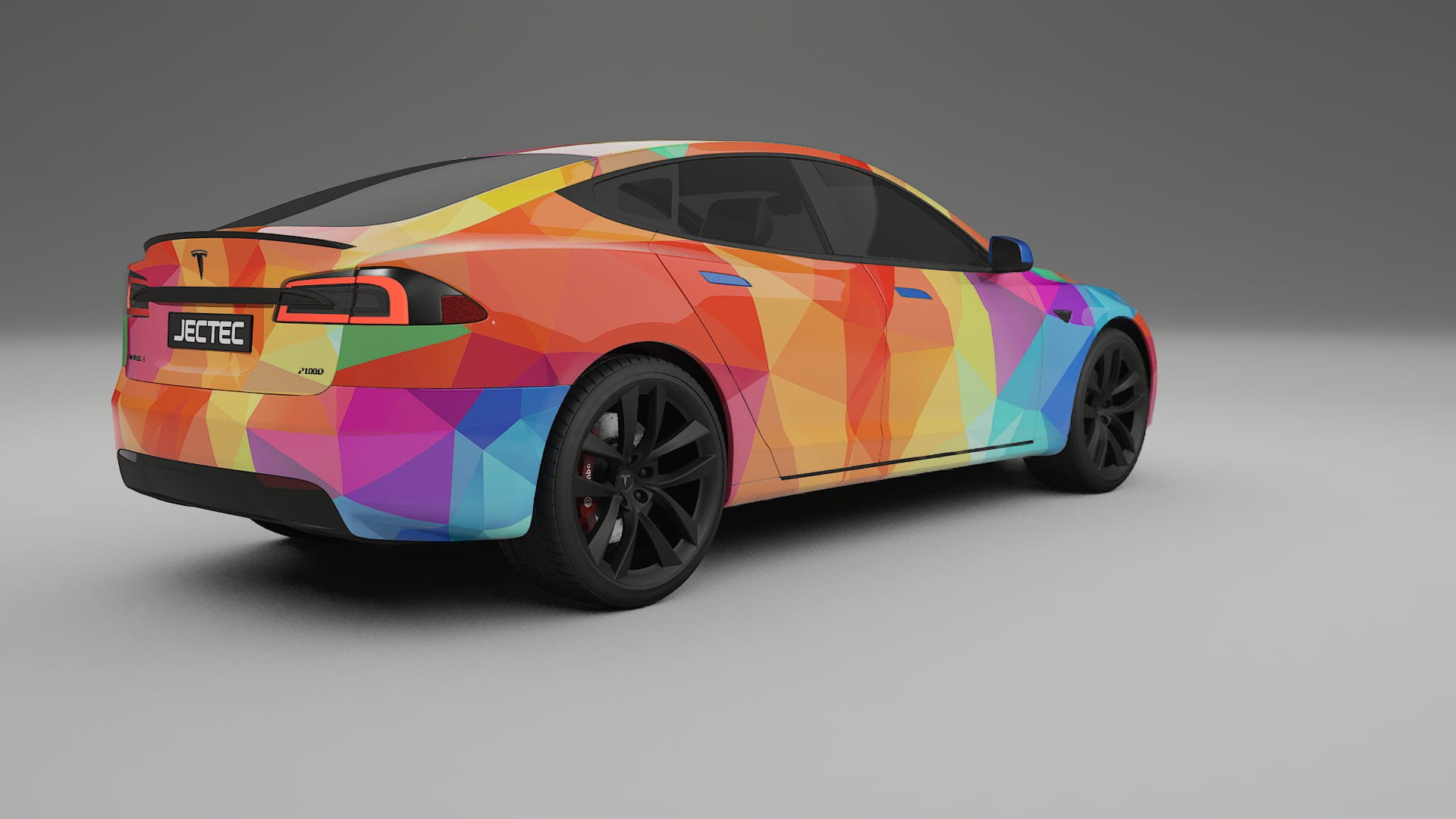 Tesla Model-S Refresh VECTOR VIBE – Kit Wrap PPF Personalizado em Filme de Poliuretano Imprimível