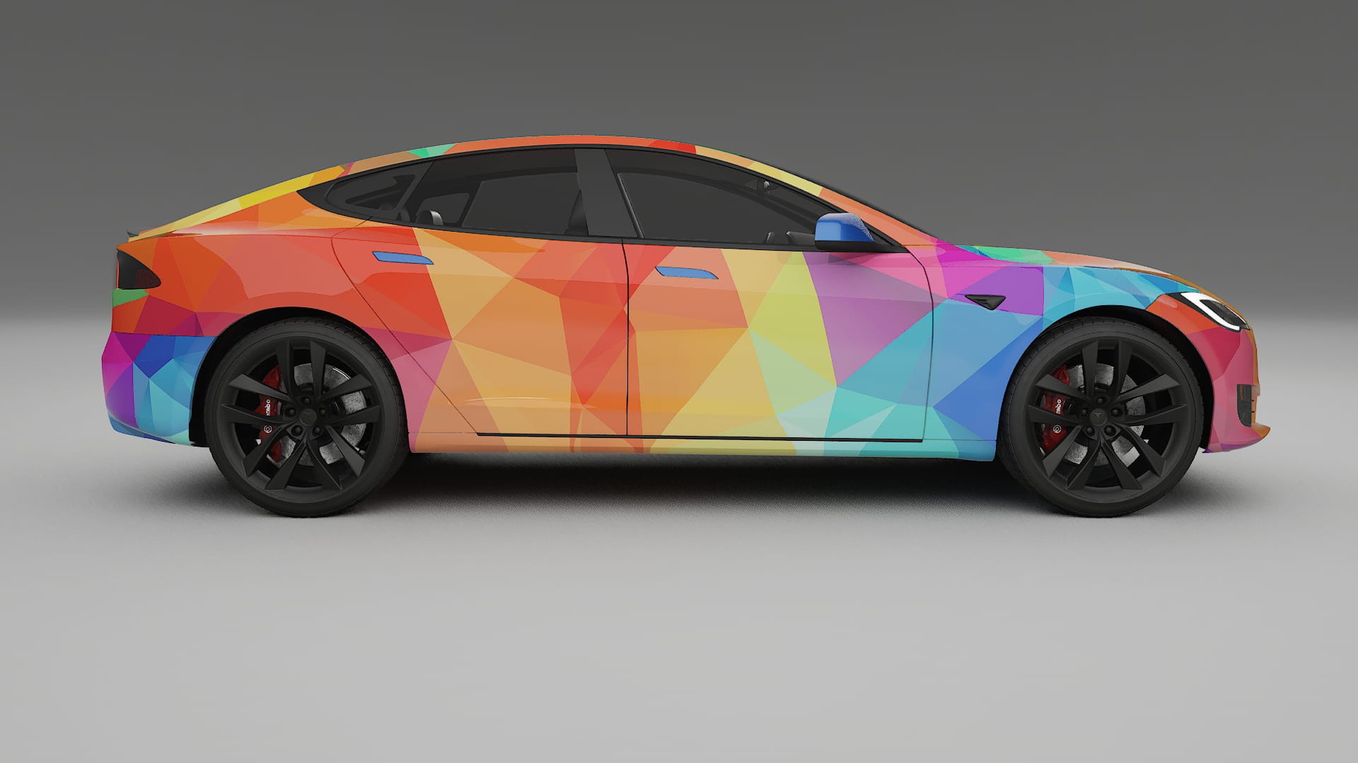 Tesla Model-S Refresh VECTOR VIBE – Kit Wrap PPF Personalizado em Filme de Poliuretano Imprimível