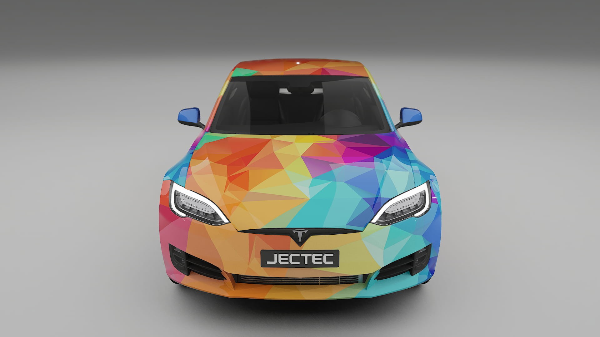Tesla Model-S Refresh VECTOR VIBE – Kit Wrap PPF Personalizado em Filme de Poliuretano Imprimível