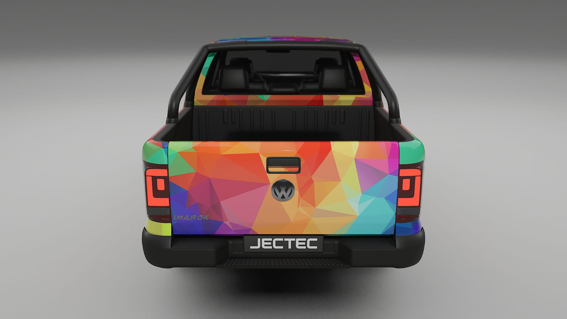 VW Amarok 2H VECTOR VIBE – Kit Wrap PPF Personalizado em Filme de Poliuretano Imprimível