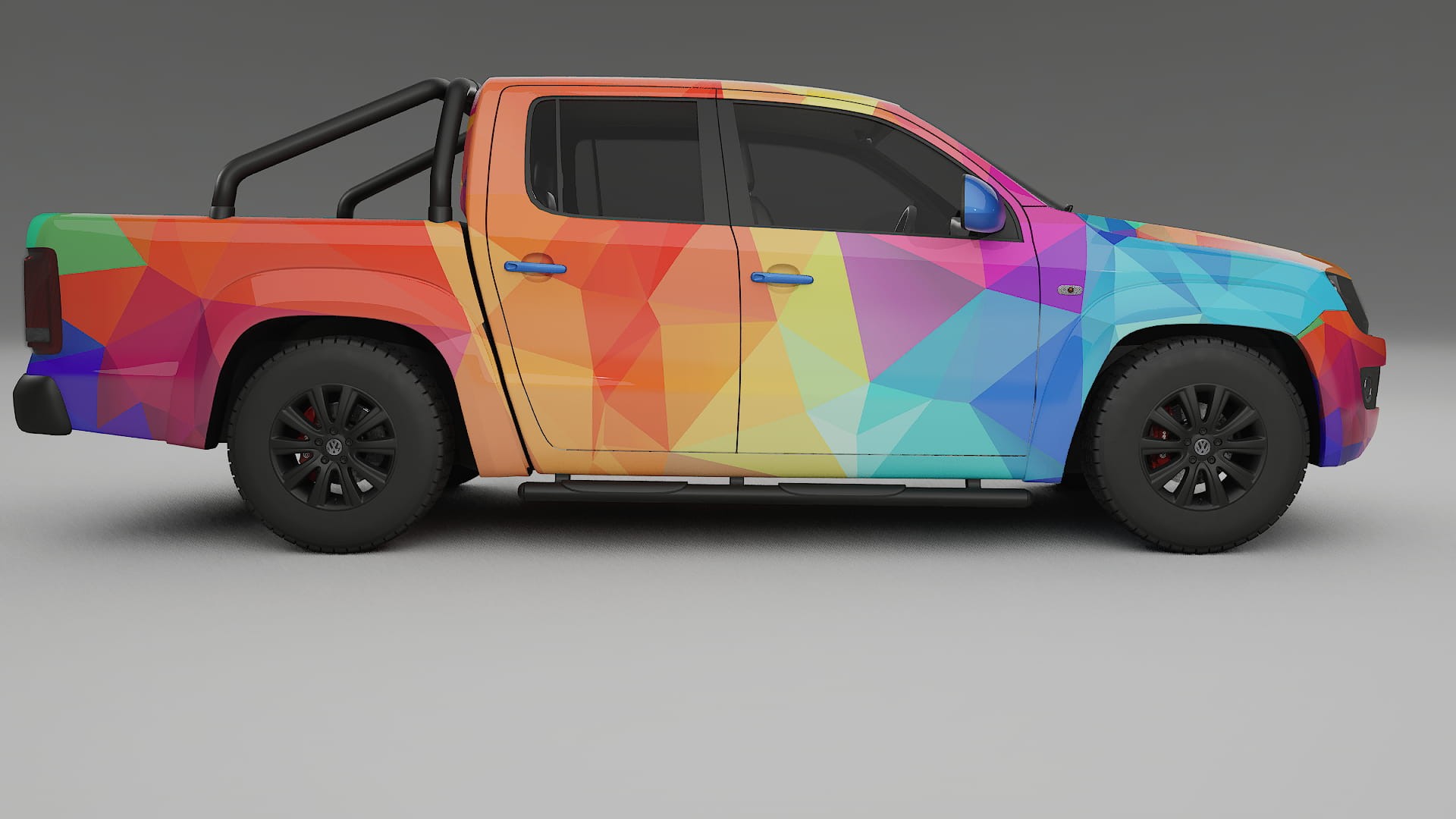 VW Amarok 2H VECTOR VIBE – Kit Wrap PPF Personalizado em Filme de Poliuretano Imprimível