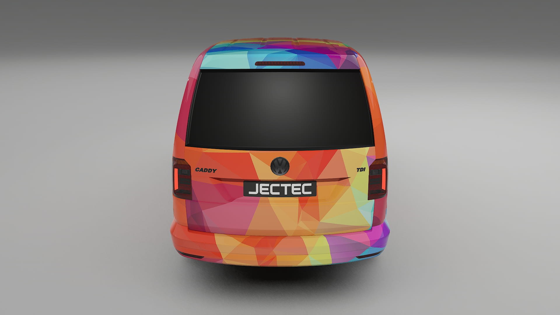 VW Caddy Maxi SB VECTOR VIBE – Kit Wrap PPF Personalizado em Filme de Poliuretano Imprimível