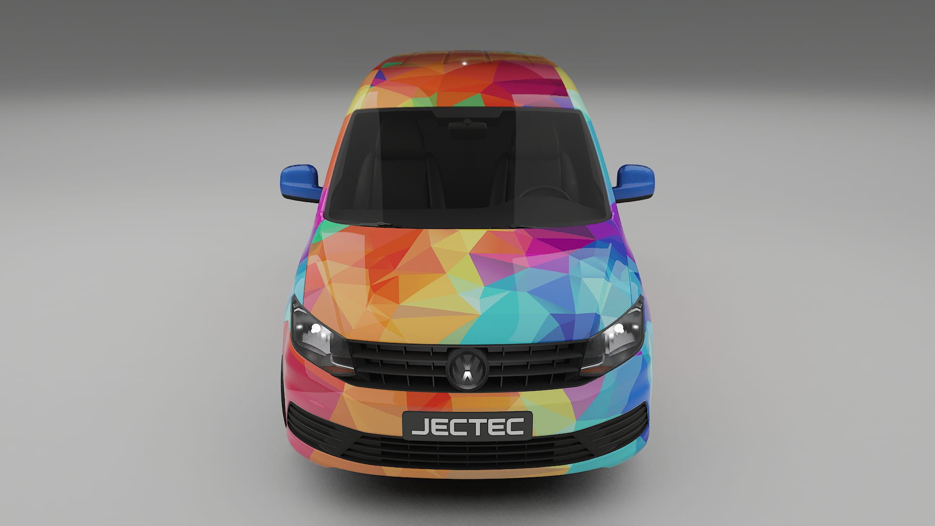 VW Caddy Maxi SB VECTOR VIBE – Kit Wrap PPF Personalizado em Filme de Poliuretano Imprimível