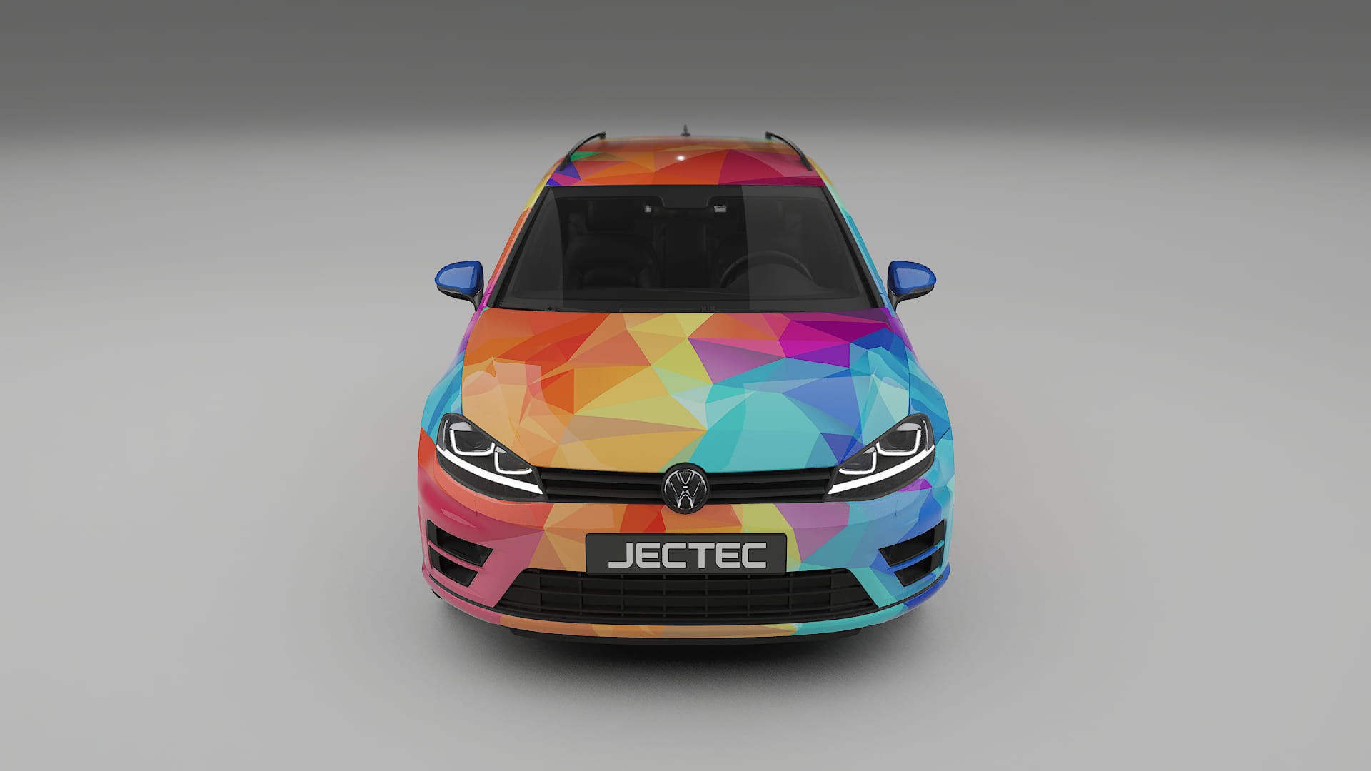 VW Golf Variant Mk7 VECTOR VIBE – Kit Wrap PPF Personalizado em Filme de Poliuretano Imprimível