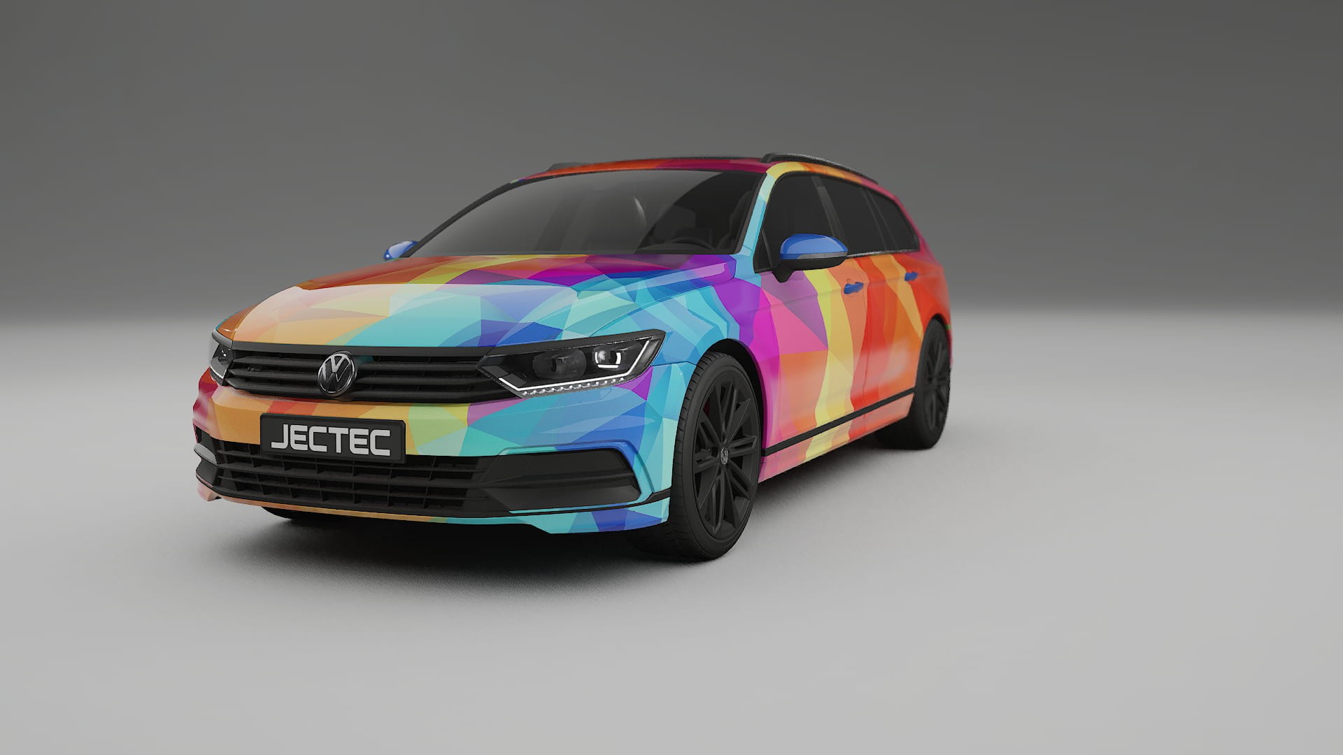 VW Passat VariantR B8 VECTOR VIBE – Kit Wrap PPF Personalizado em Filme de Poliuretano Imprimível