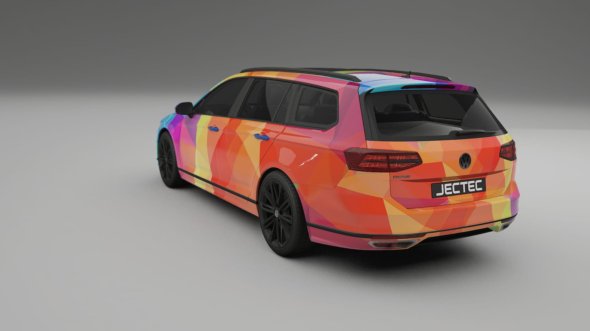 VW Passat VariantR B8 VECTOR VIBE – Kit Wrap PPF Personalizado em Filme de Poliuretano Imprimível