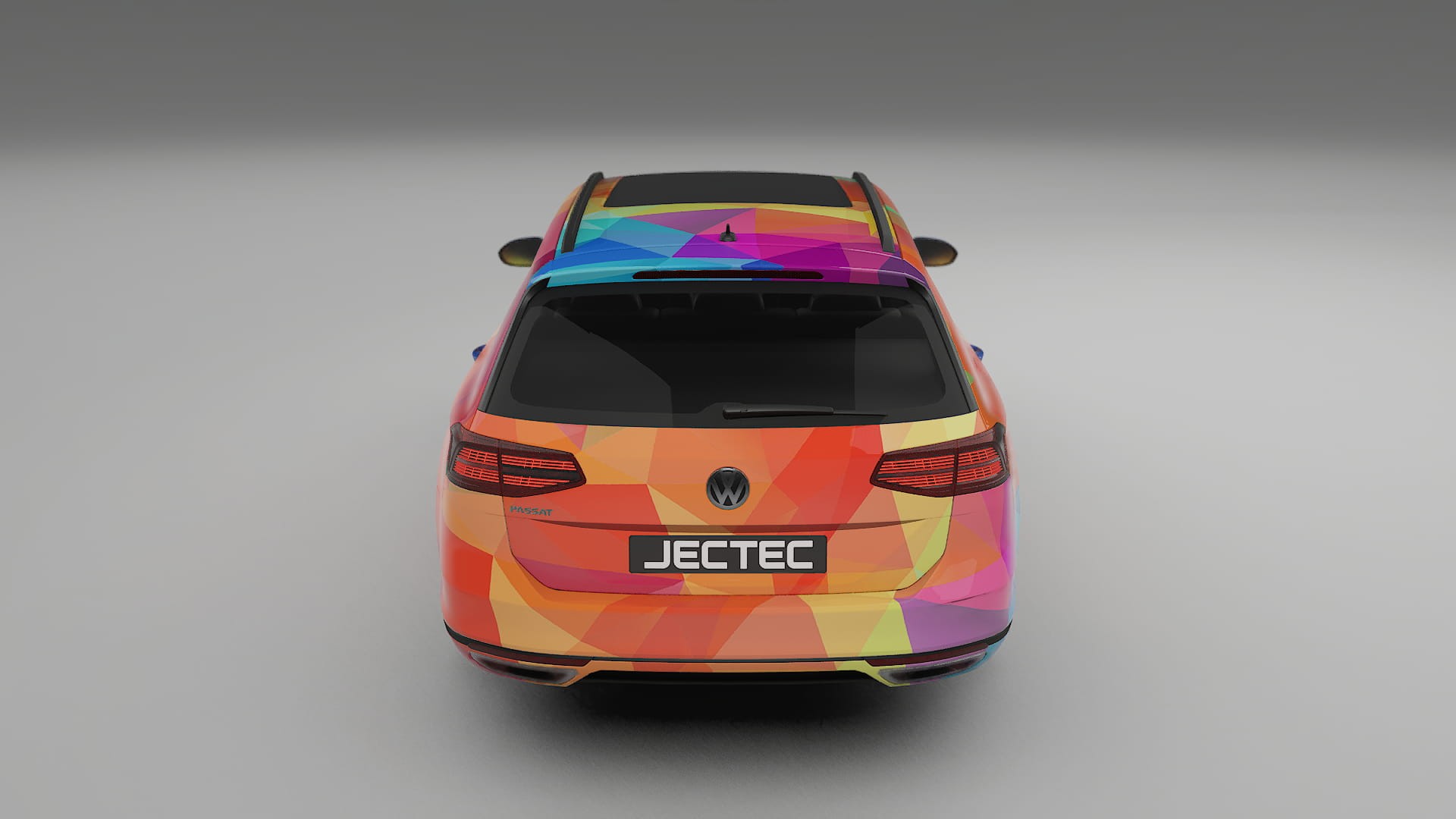 VW Passat VariantR B8 VECTOR VIBE – Kit Wrap PPF Personalizado em Filme de Poliuretano Imprimível