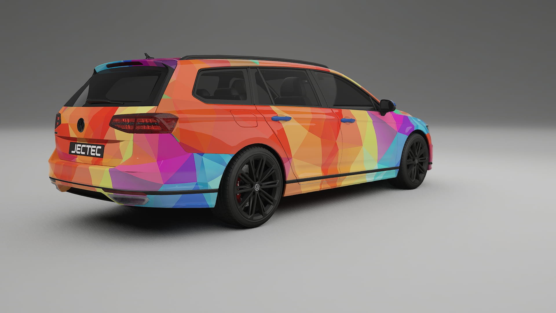 VW Passat VariantR B8 VECTOR VIBE – Kit Wrap PPF Personalizado em Filme de Poliuretano Imprimível