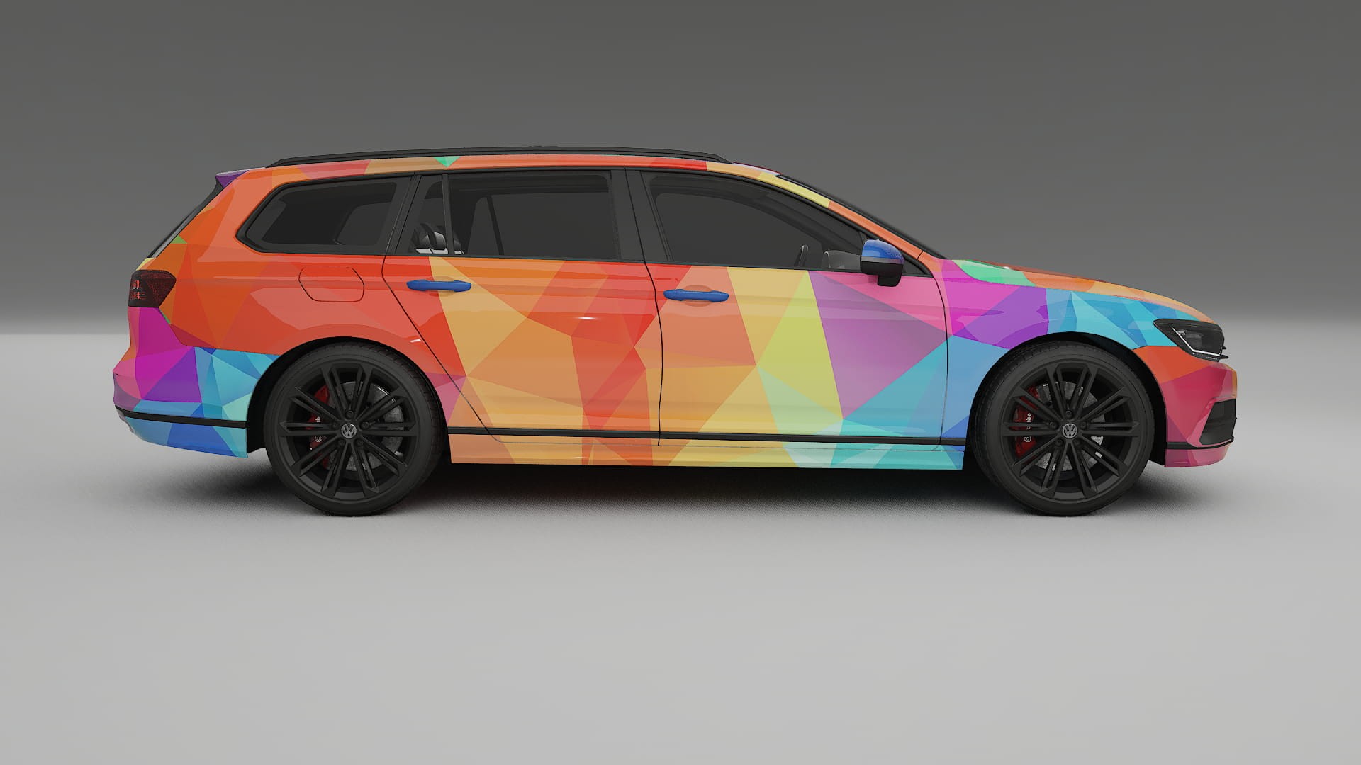 VW Passat VariantR B8 VECTOR VIBE – Kit Wrap PPF Personalizado em Filme de Poliuretano Imprimível