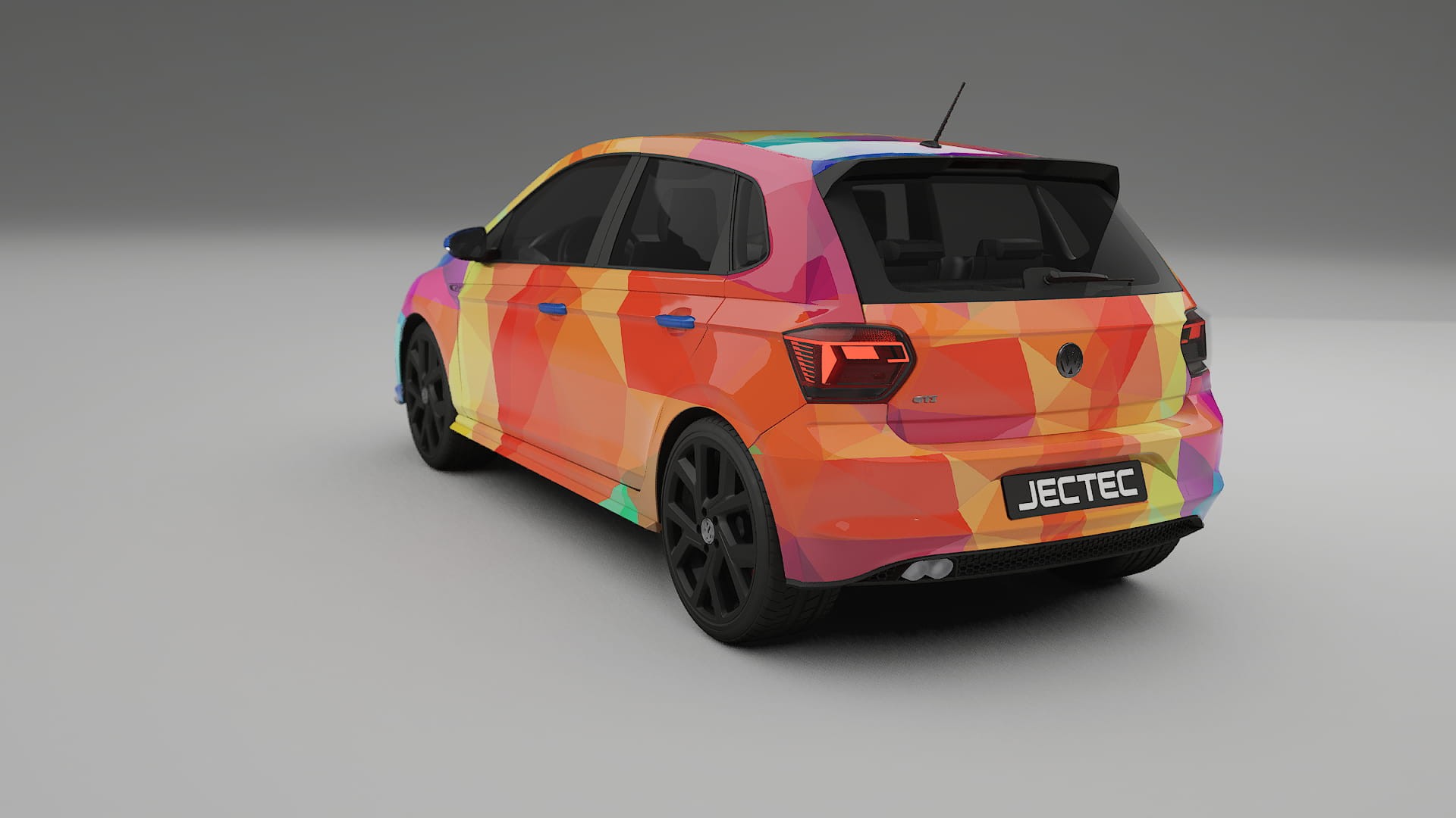 VW Polo GTI VI VECTOR VIBE – Kit Wrap PPF Personalizado em Filme de Poliuretano Imprimível