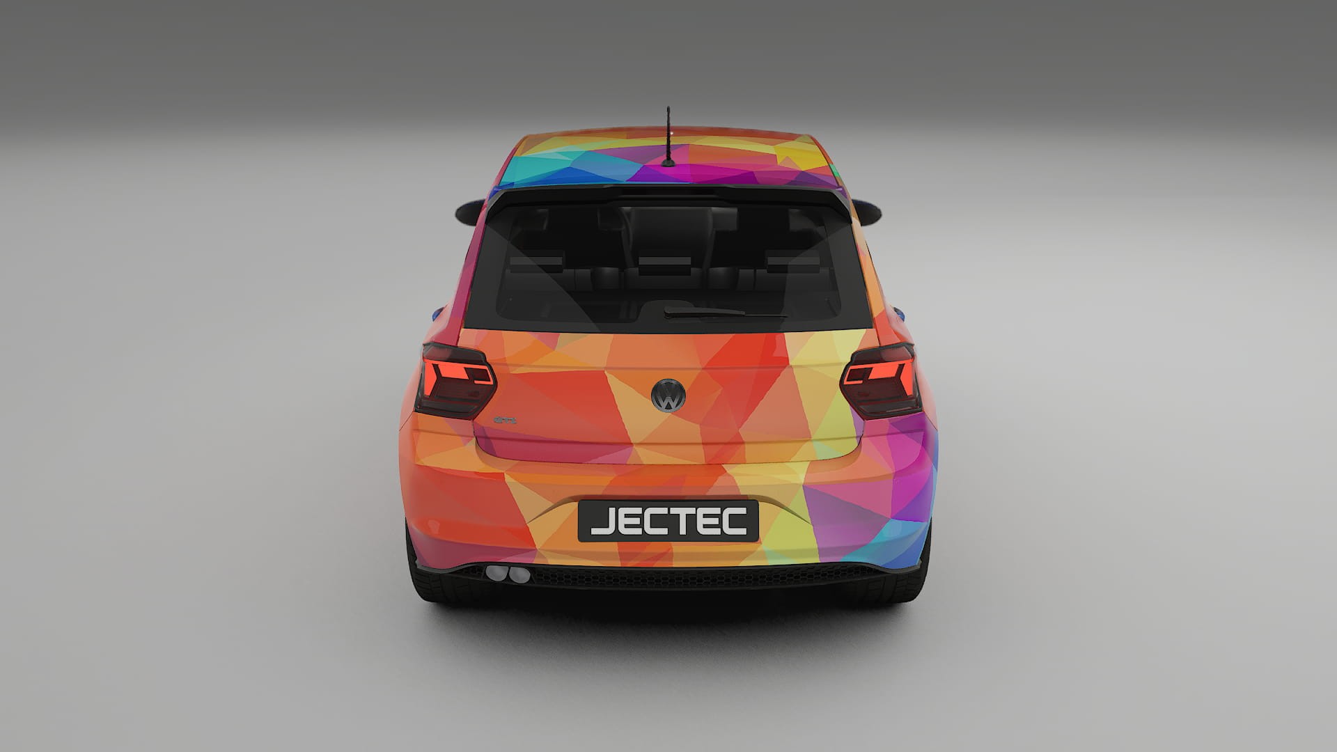 VW Polo GTI VI VECTOR VIBE – Kit Wrap PPF Personalizado em Filme de Poliuretano Imprimível
