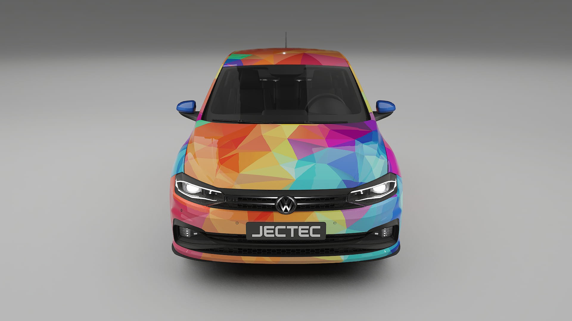 VW Polo GTI VI VECTOR VIBE – Kit Wrap PPF Personalizado em Filme de Poliuretano Imprimível