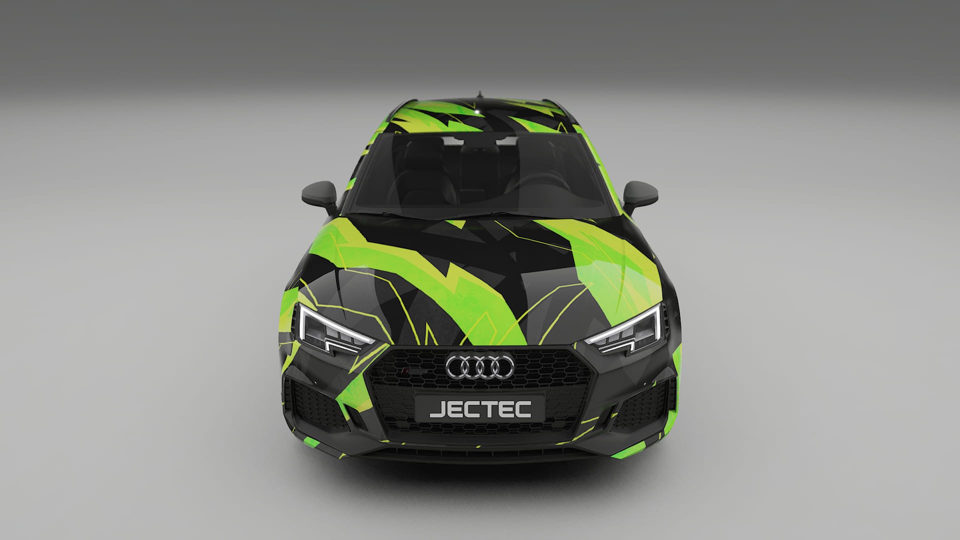 Audi RS4 Avant B9 prefacelift pre-LCI NINJA TURTLES – Kit Wrap PPF Personalizado em Filme de Poliuretano Imprimível