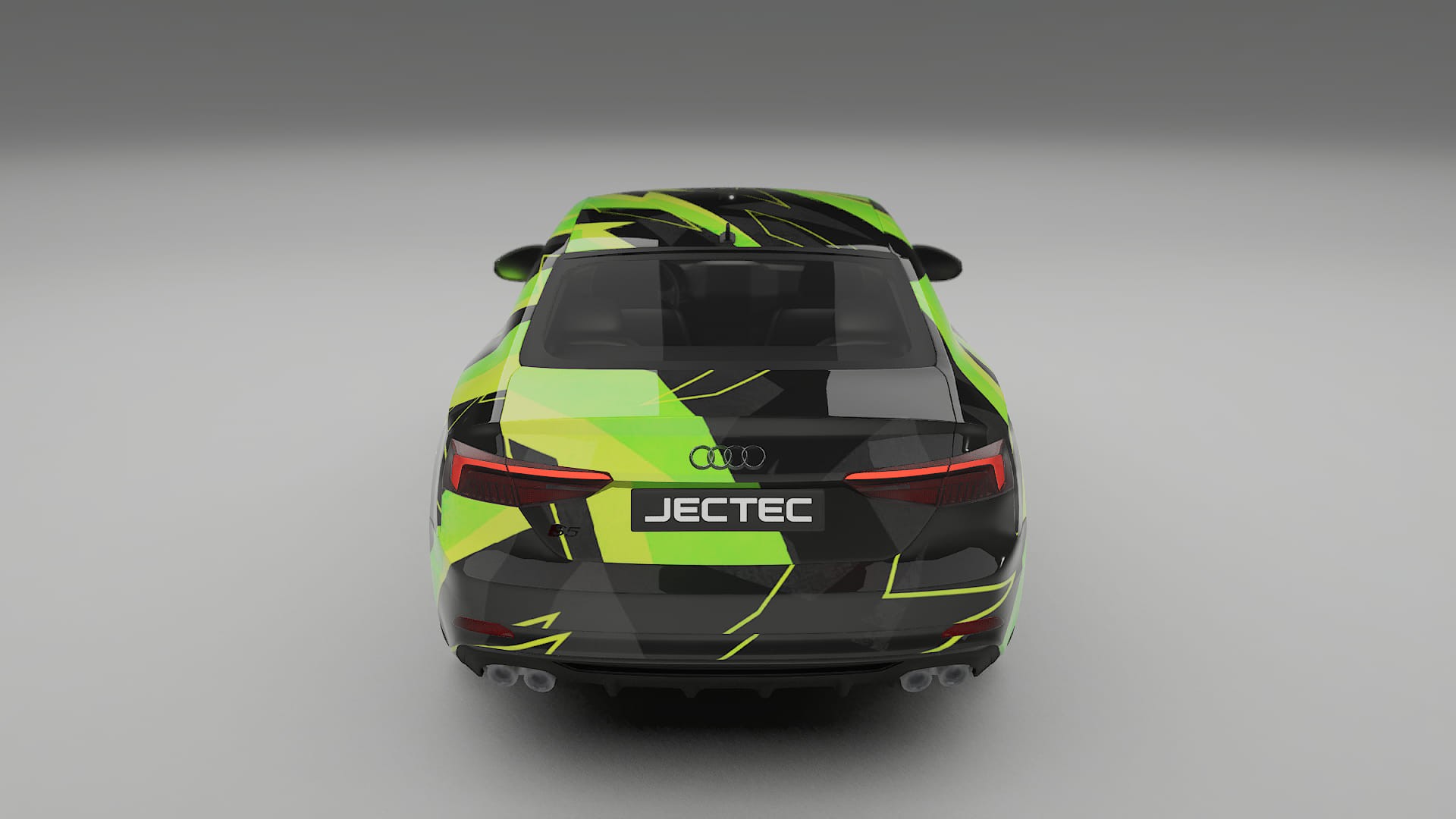 Audi S5 B9 prefacelift pre-LCI NINJA TURTLES – Kit Wrap PPF Personalizado em Filme de Poliuretano Imprimível