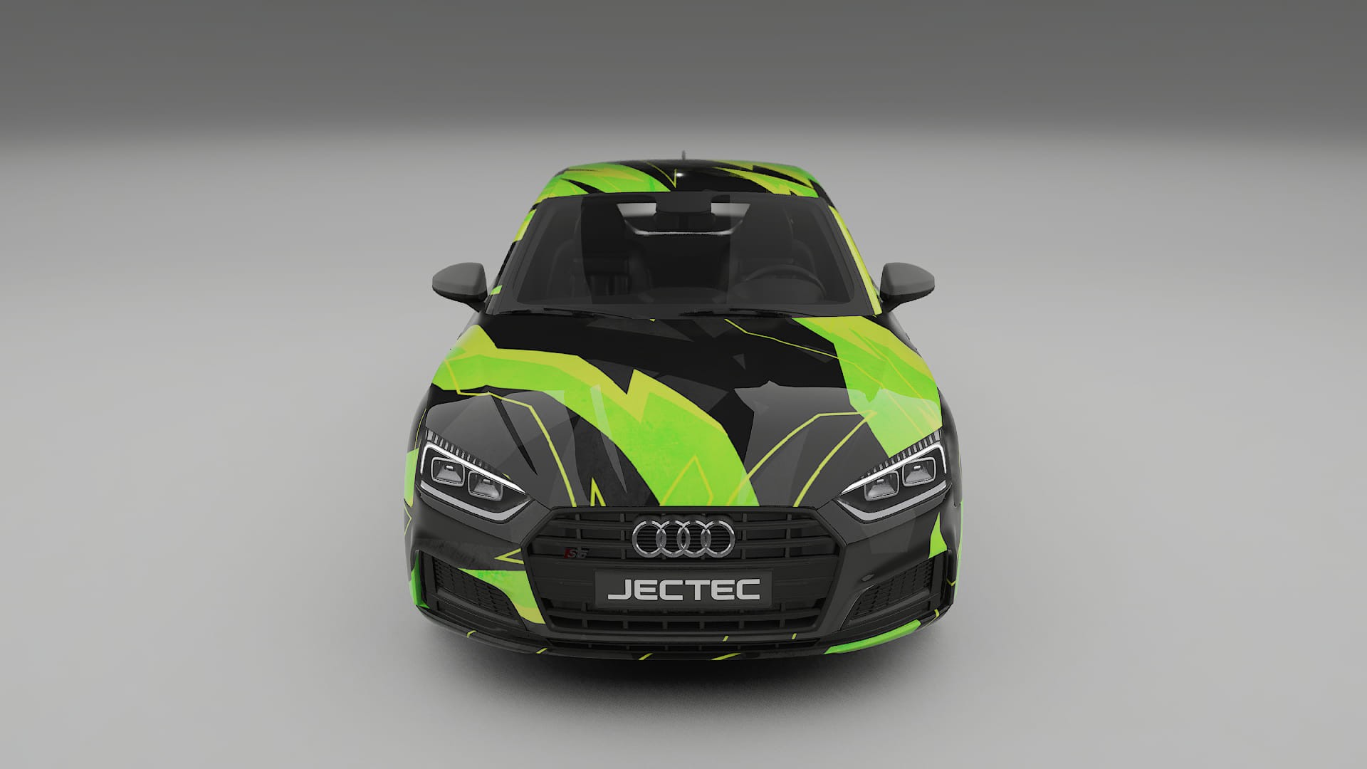 Audi S5 B9 prefacelift pre-LCI NINJA TURTLES – Kit Wrap PPF Personalizado em Filme de Poliuretano Imprimível