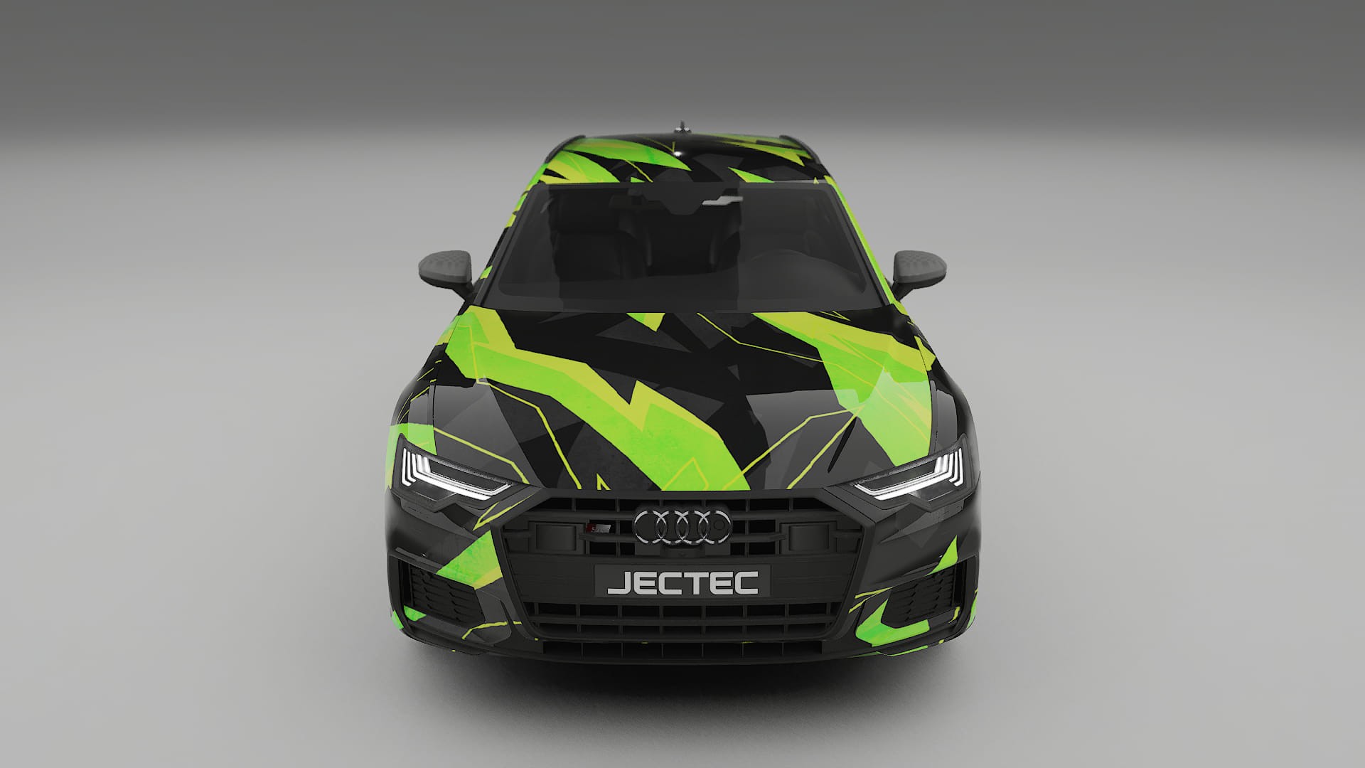 Audi S6 Avant prefacelift pre-LCI C8 NINJA TURTLES – Kit Wrap PPF Personalizado em Filme de Poliuretano Imprimível