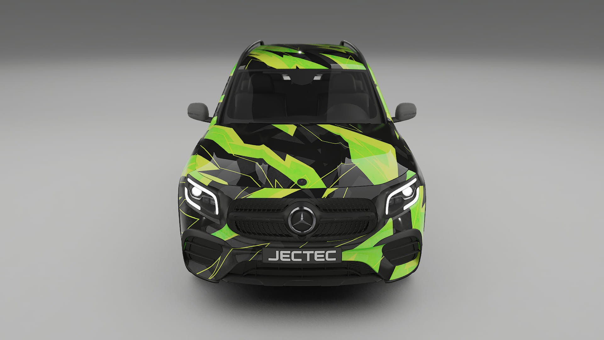 Mercedes AMG GLB NINJA TURTLES – Kit Wrap PPF Personalizado em Filme de Poliuretano Imprimível