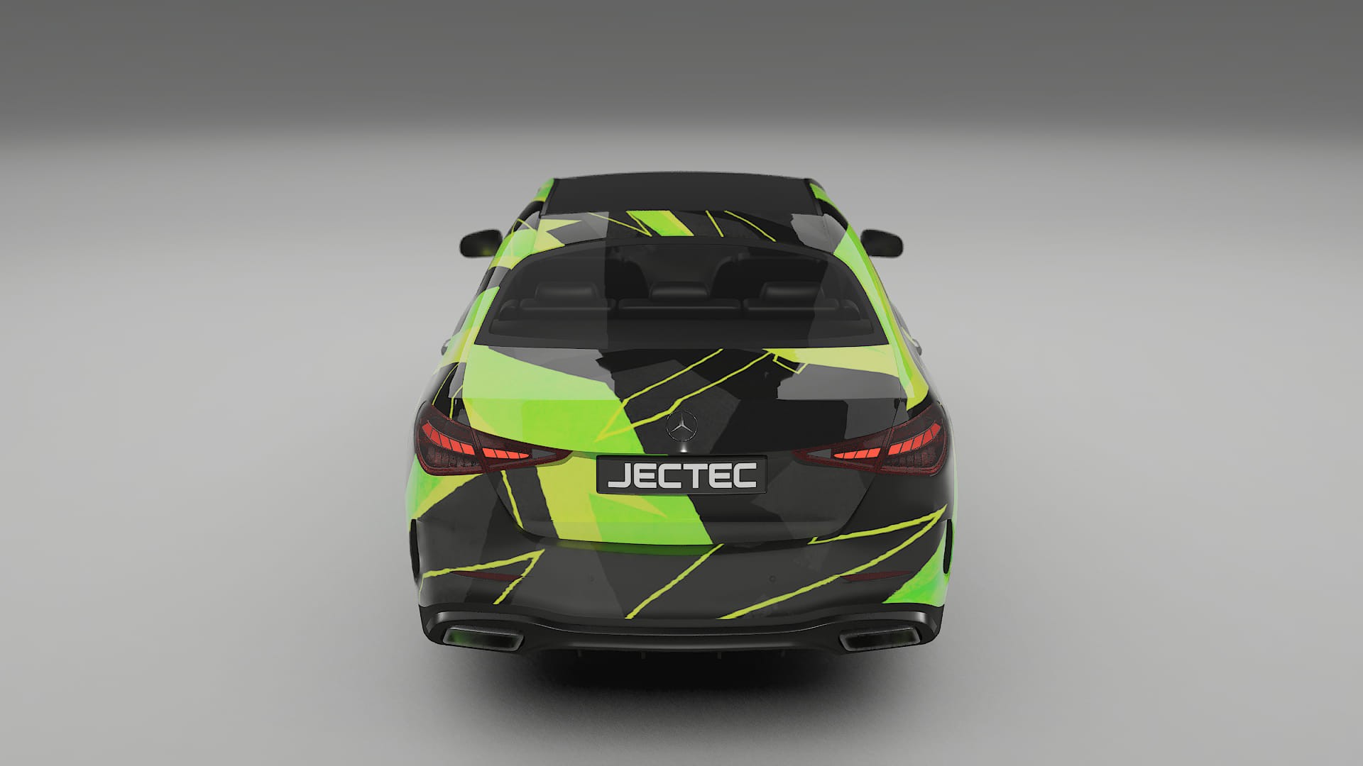 Mercedes C-class W206 NINJA TURTLES – Kit Wrap PPF Personalizado em Filme de Poliuretano Imprimível
