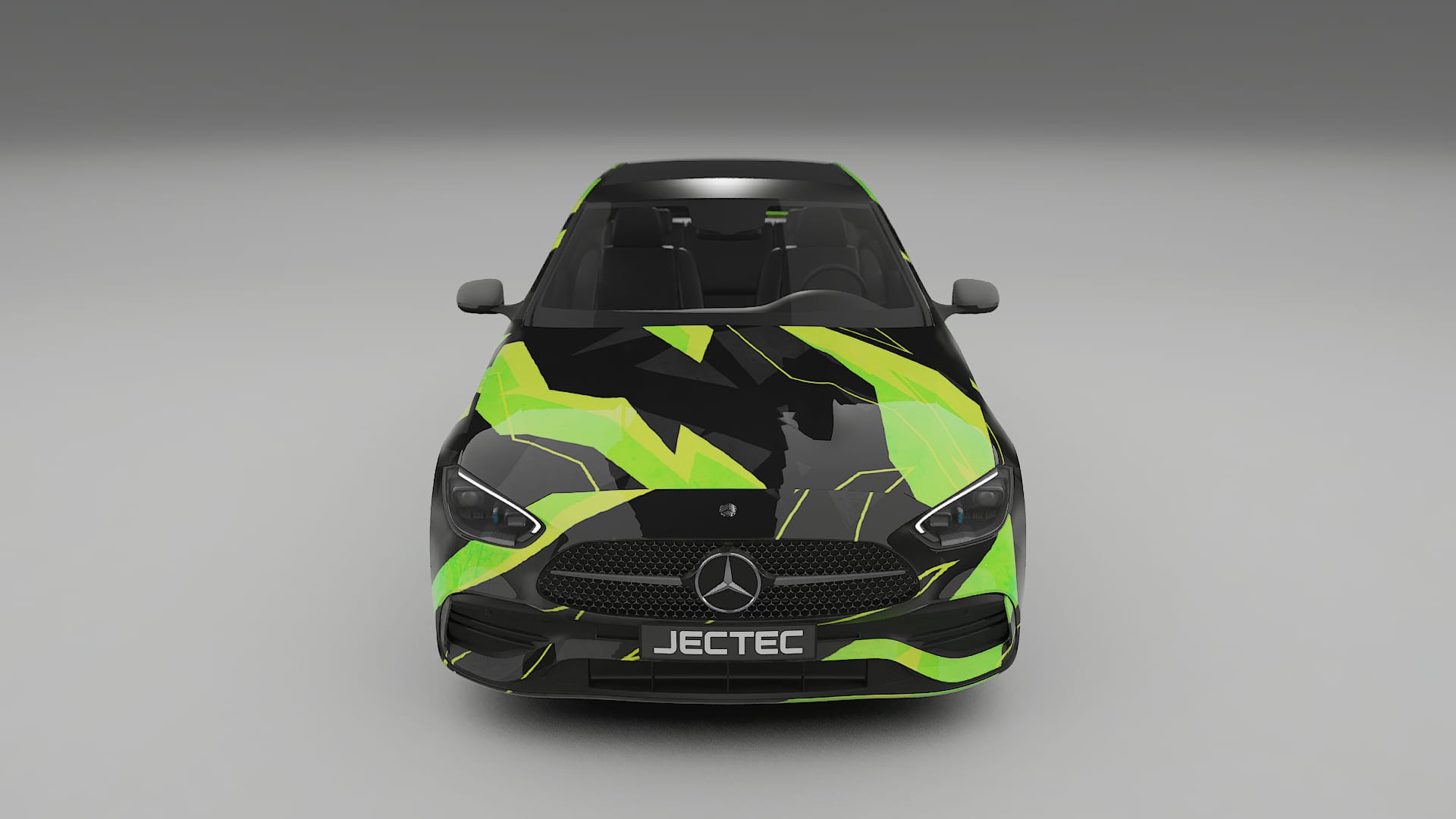 Mercedes C-class W206 NINJA TURTLES – Kit Wrap PPF Personalizado em Filme de Poliuretano Imprimível