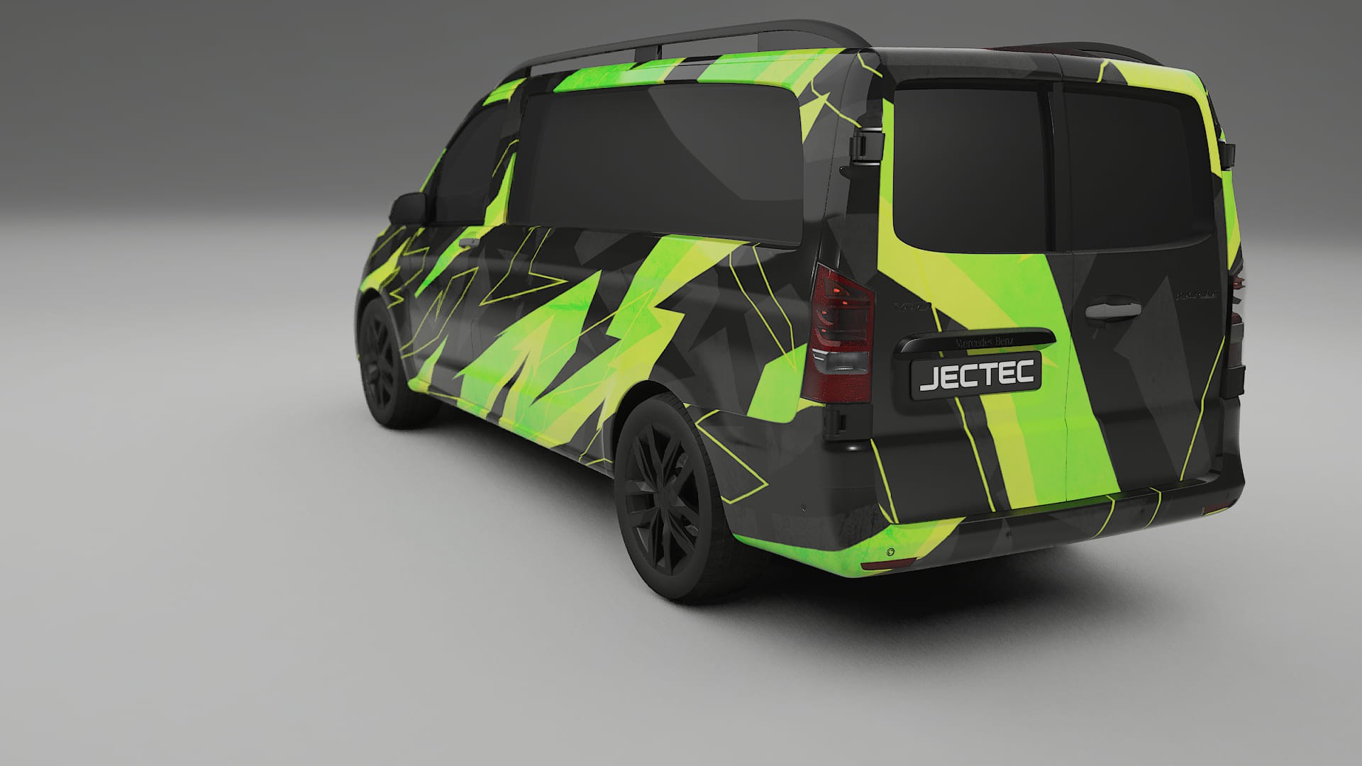 Mercedes Vito Short W447 prefacelift pre-LCI NINJA TURTLES – Kit Wrap PPF Personalizado em Filme de Poliuretano Imprimível