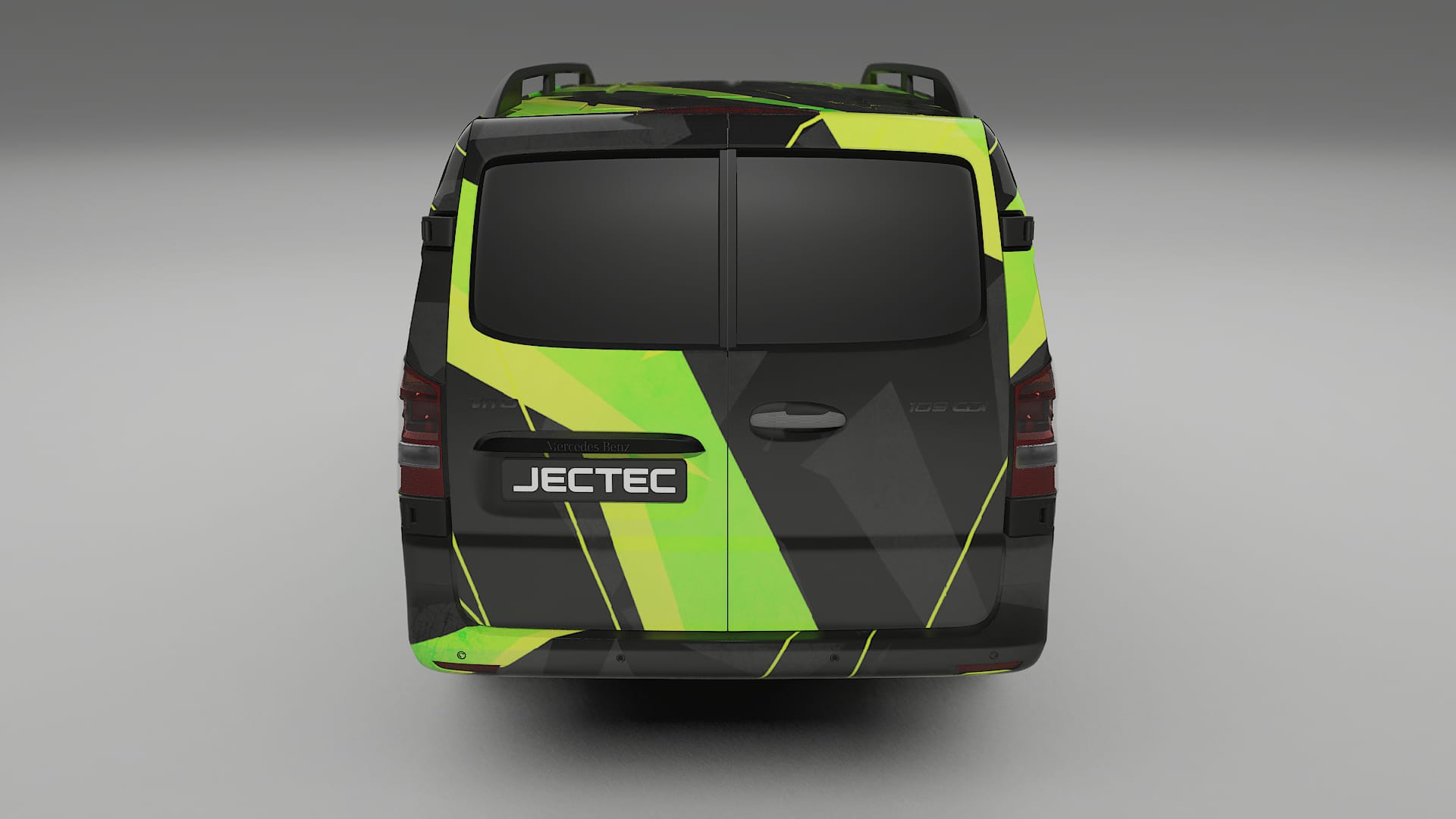 Mercedes Vito Short W447 prefacelift pre-LCI NINJA TURTLES – Kit Wrap PPF Personalizado em Filme de Poliuretano Imprimível