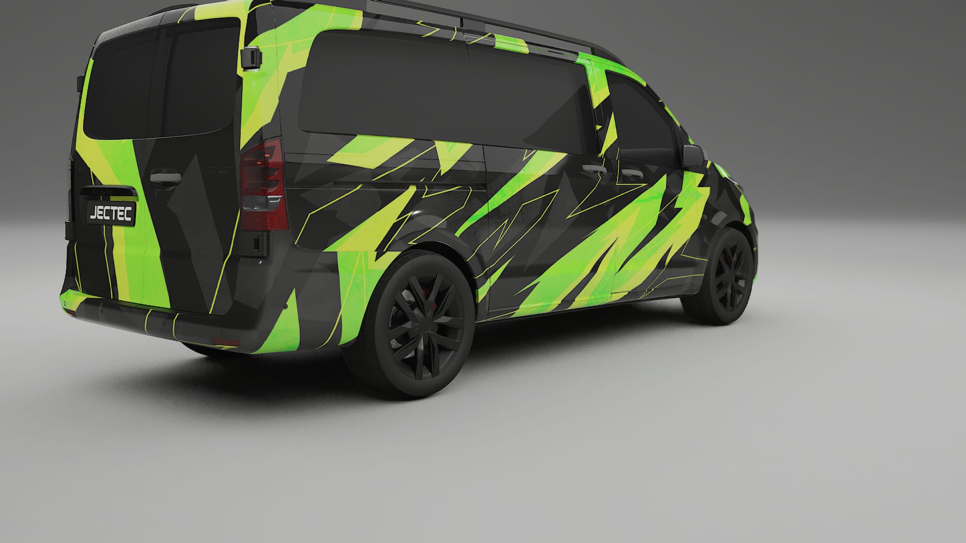 Mercedes Vito Short W447 prefacelift pre-LCI NINJA TURTLES – Kit Wrap PPF Personalizado em Filme de Poliuretano Imprimível