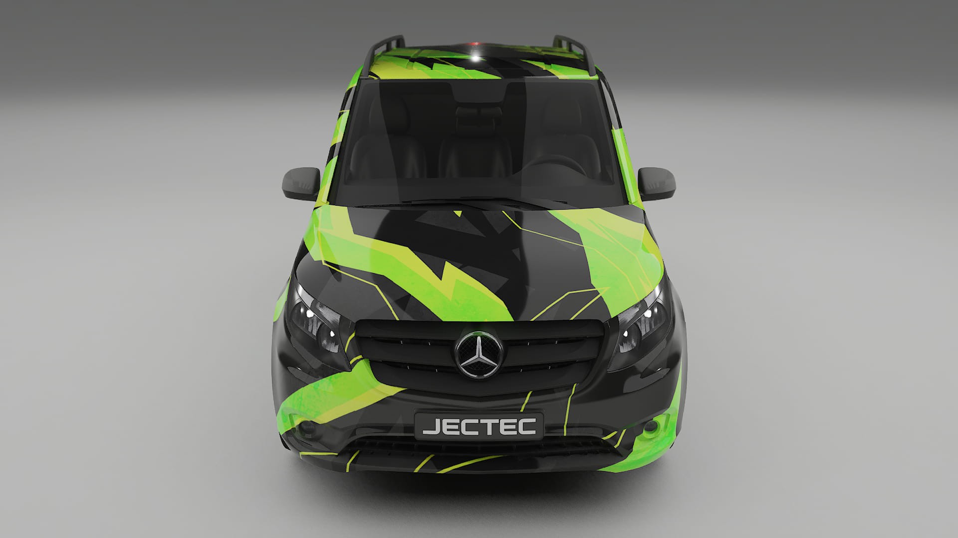 Mercedes Vito Short W447 prefacelift pre-LCI NINJA TURTLES – Kit Wrap PPF Personalizado em Filme de Poliuretano Imprimível