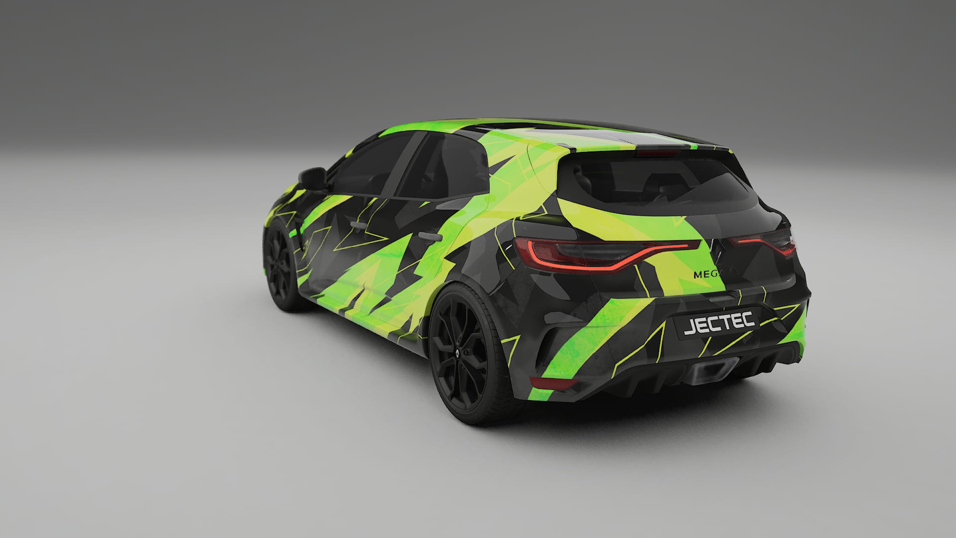 Renault Megane RS IV NINJA TURTLES – Kit Wrap PPF Personalizado em Filme de Poliuretano Imprimível